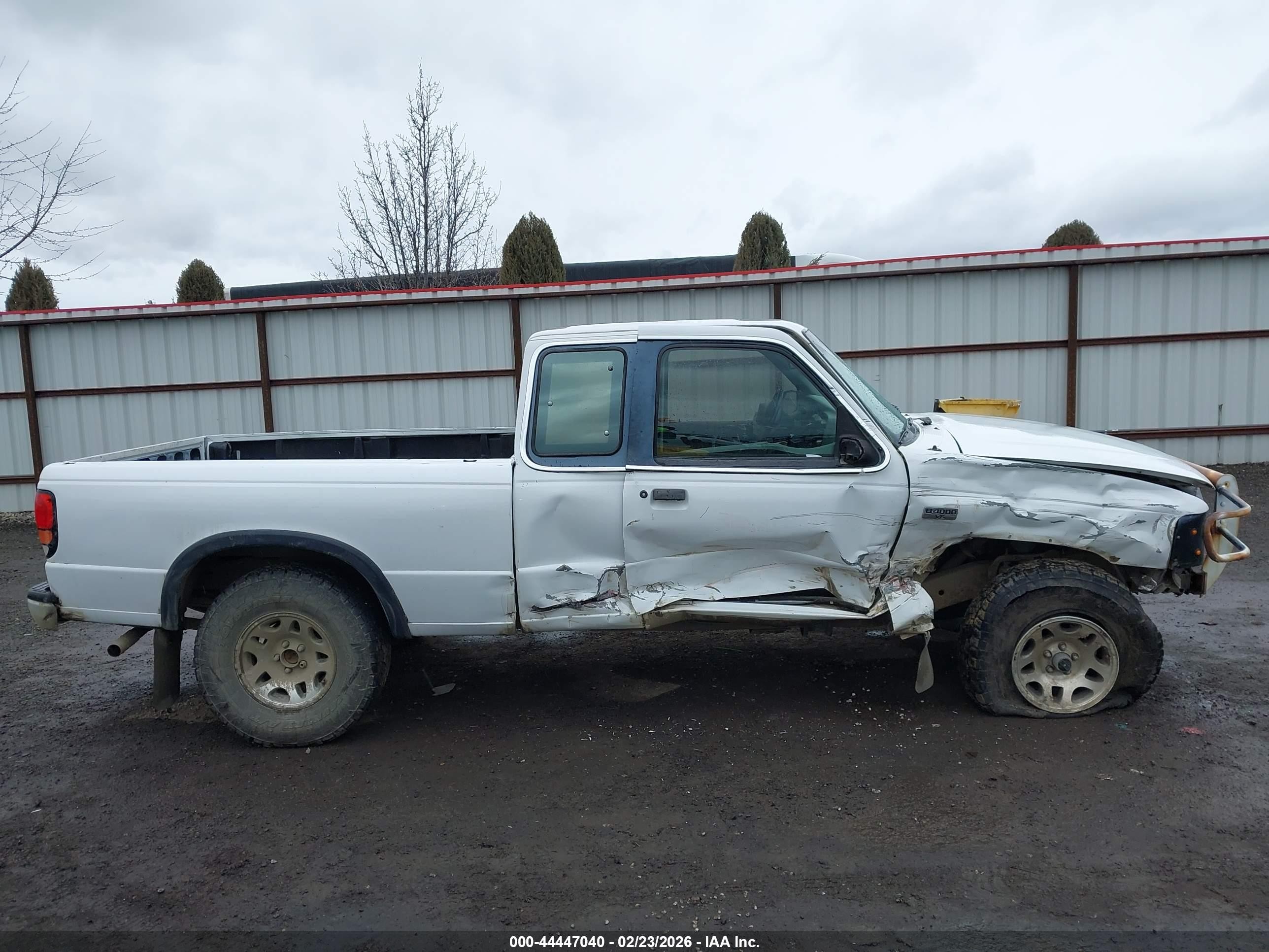 1997 Mazda B4000 Se White vin: 4F4DR17X0VTM15218