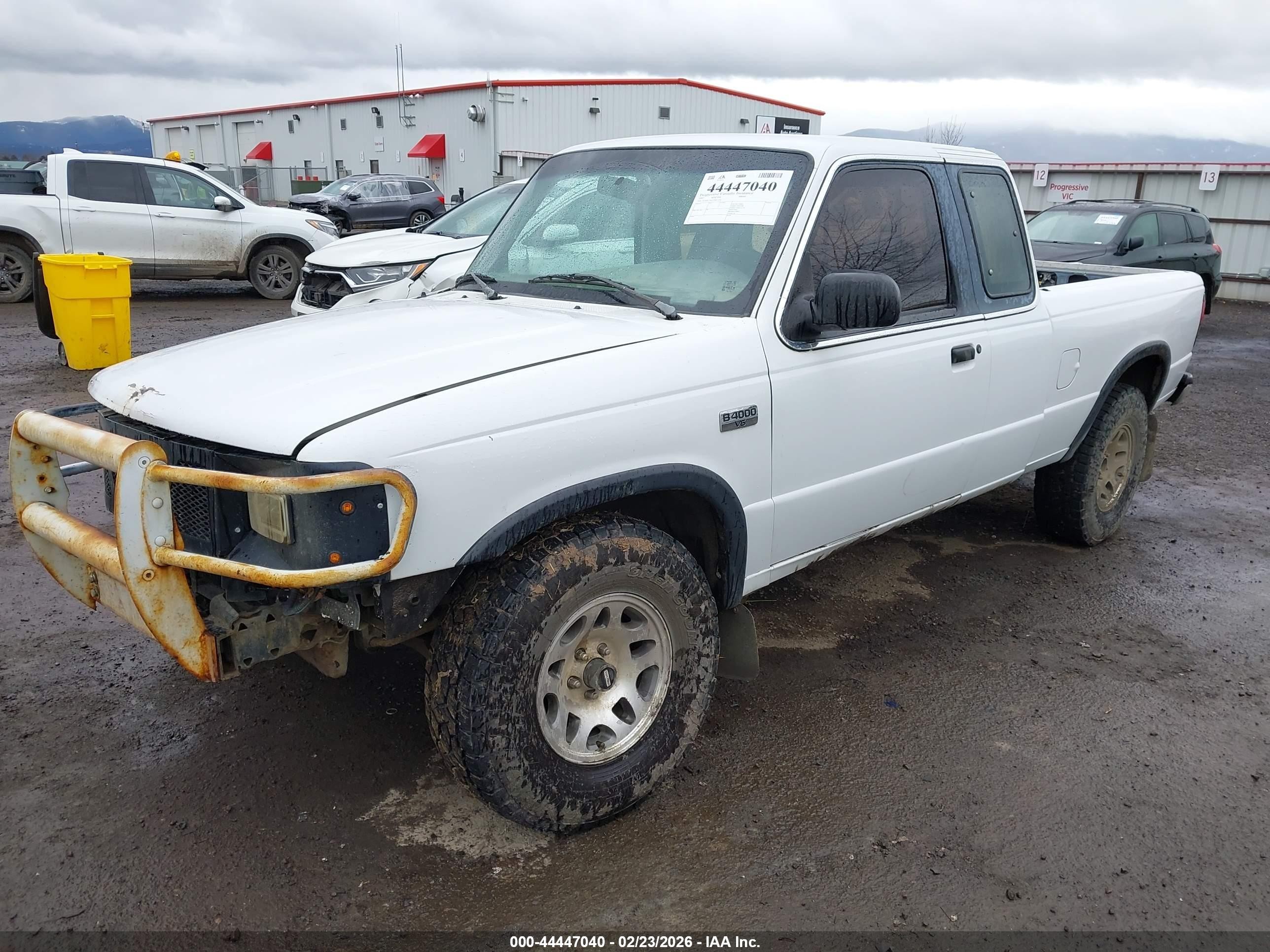 1997 Mazda B4000 Se White vin: 4F4DR17X0VTM15218