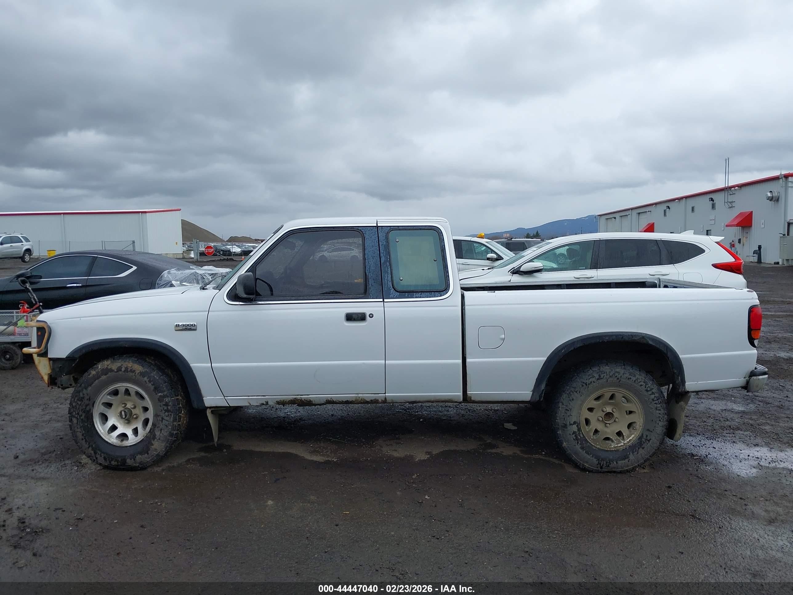 1997 Mazda B4000 Se White vin: 4F4DR17X0VTM15218