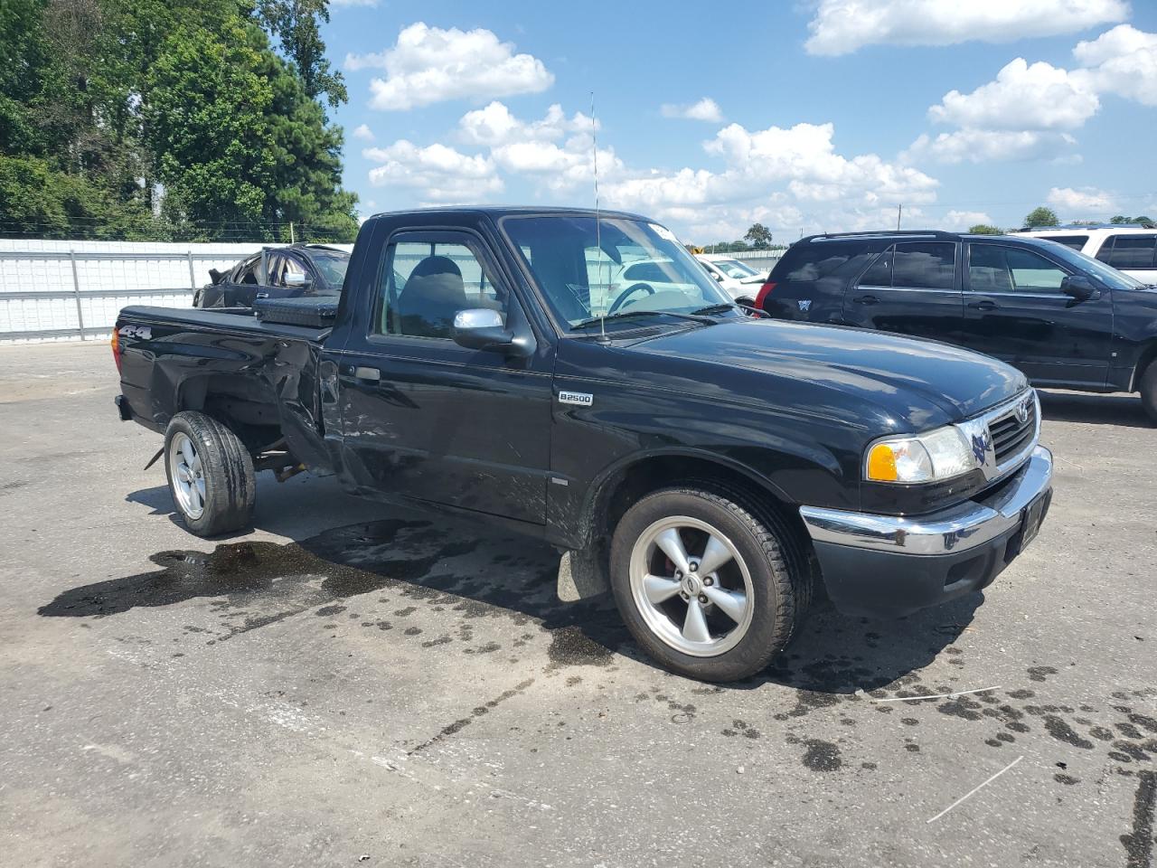 2001 Mazda B2500 Black vin: 4F4YR12C01TM04333