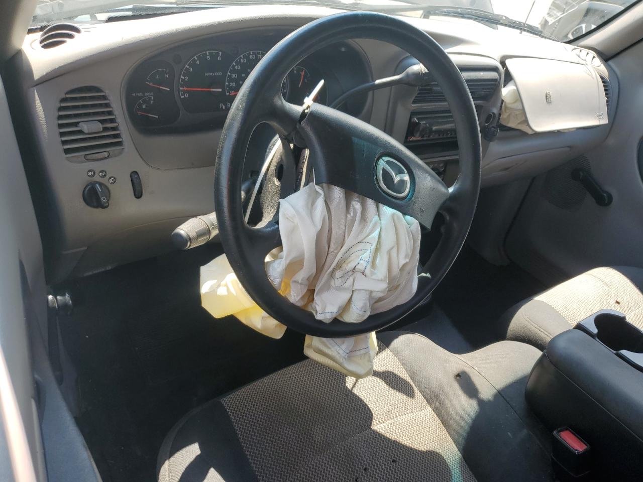 2001 Mazda B2500 Black vin: 4F4YR12C01TM04333