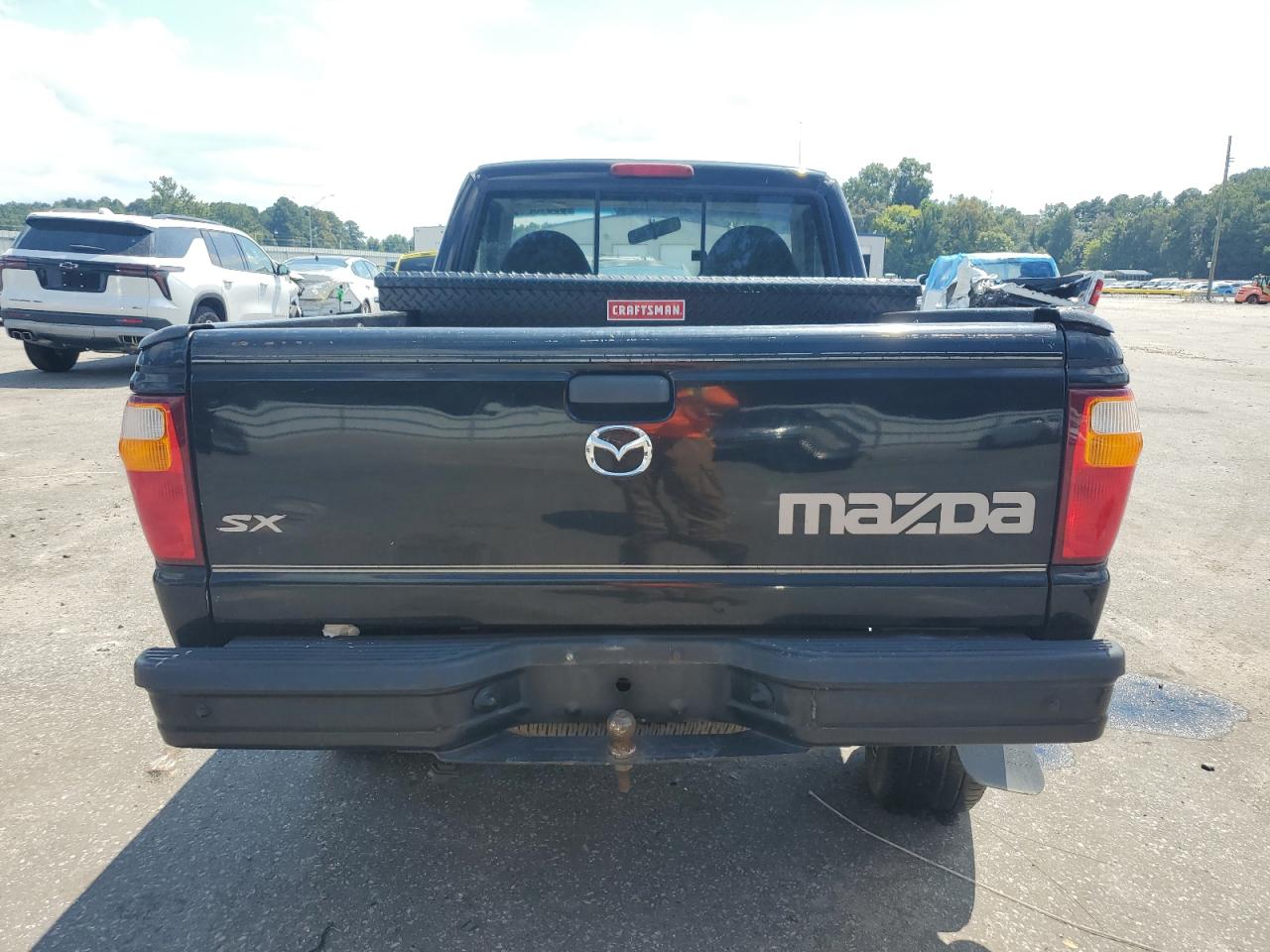 2001 Mazda B2500 Black vin: 4F4YR12C01TM04333