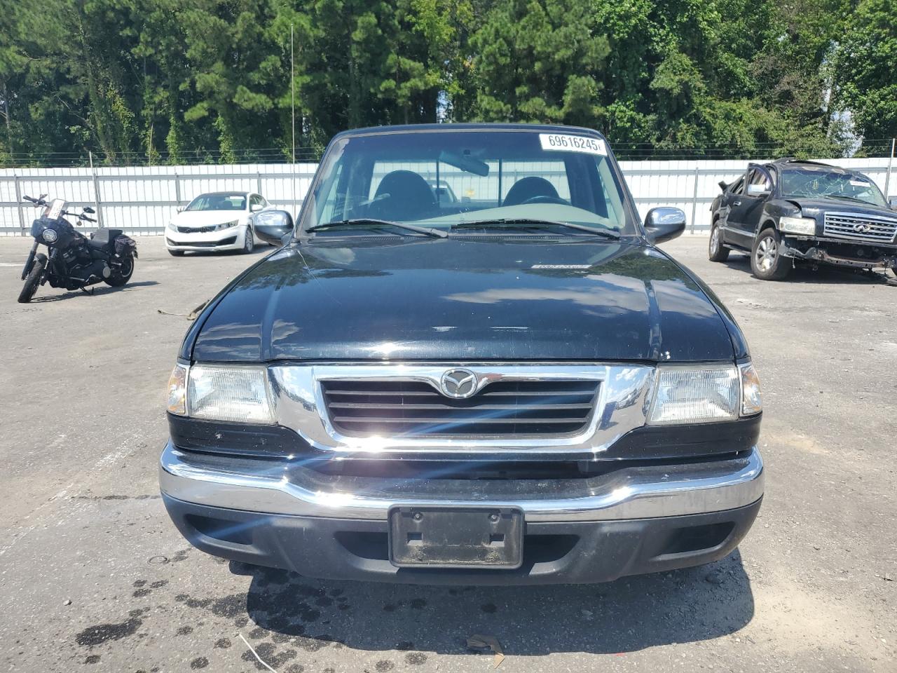 2001 Mazda B2500 Black vin: 4F4YR12C01TM04333