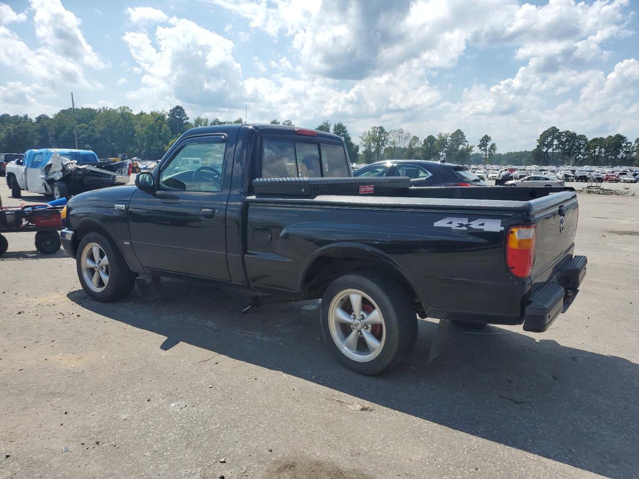 2001 Mazda B2500 Black vin: 4F4YR12C01TM04333