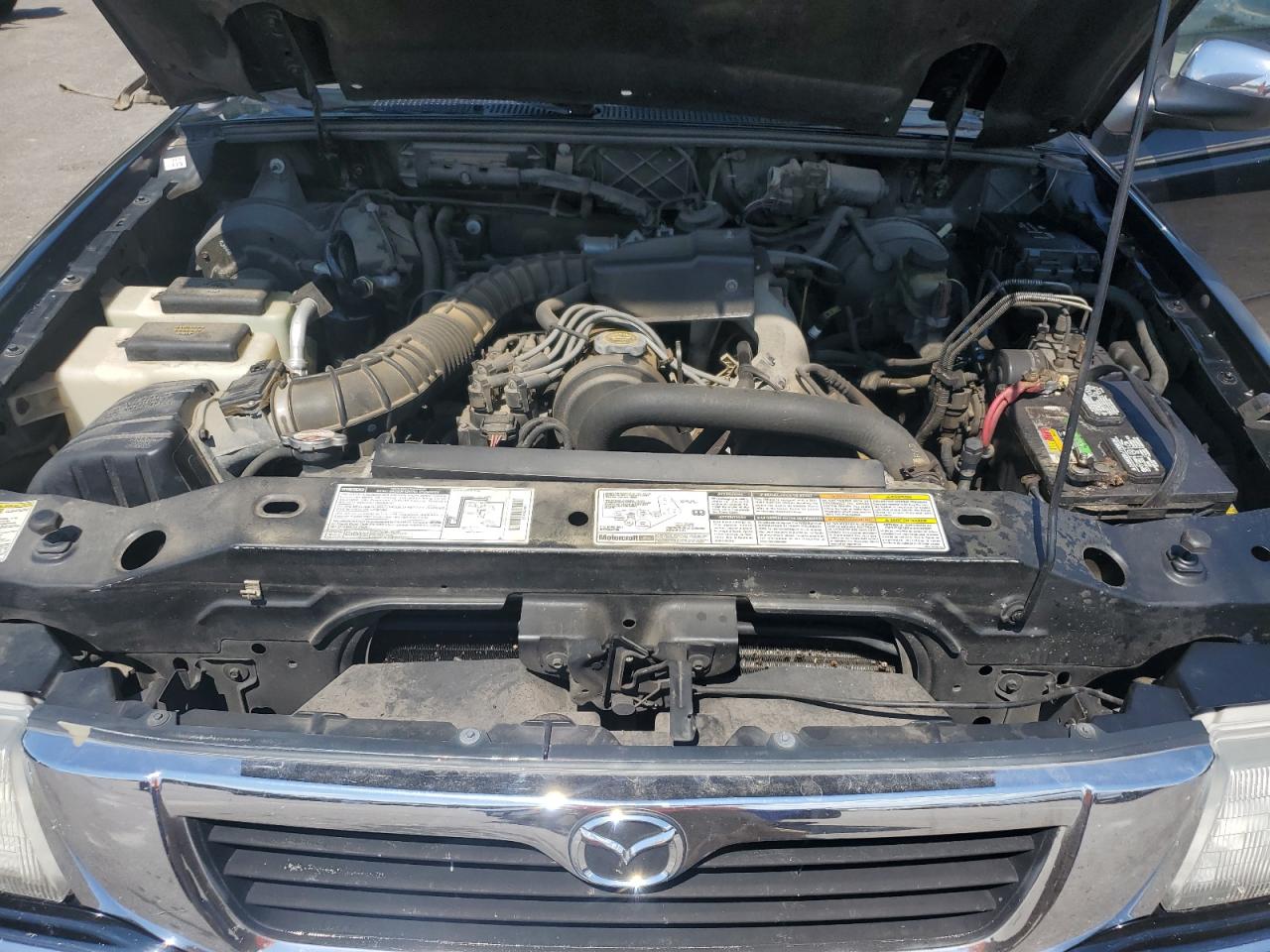 2001 Mazda B2500 Black vin: 4F4YR12C01TM04333