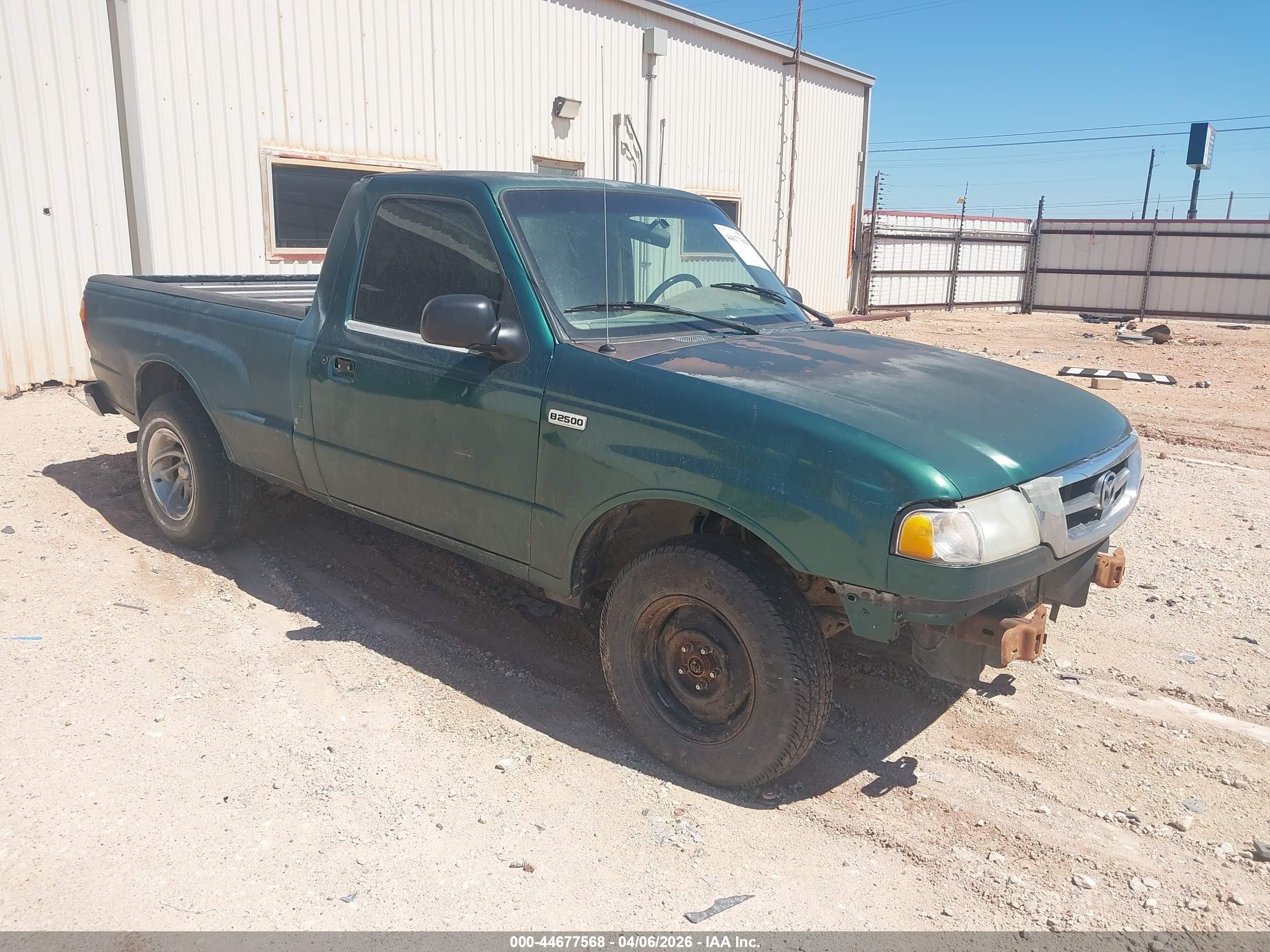 2001 Mazda B2300 Se/sx Green vin: 4F4YR12C01TM12142