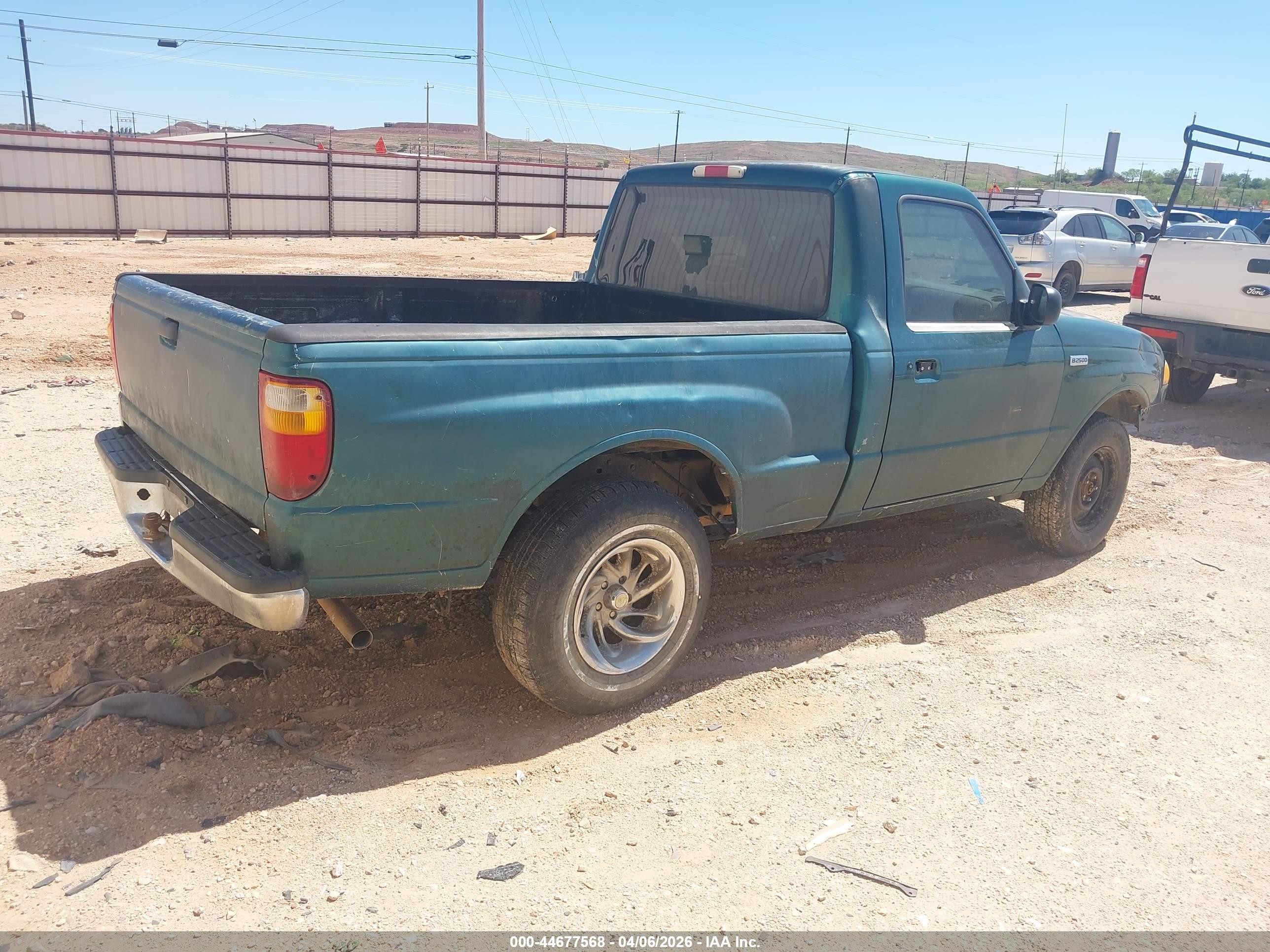 2001 Mazda B2300 Se/sx Green vin: 4F4YR12C01TM12142