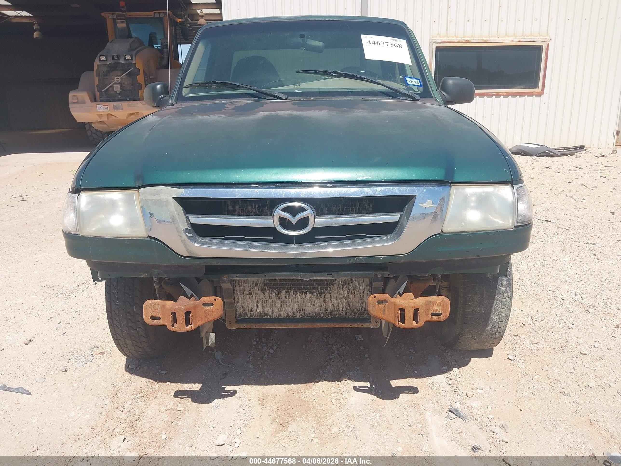 2001 Mazda B2300 Se/sx Green vin: 4F4YR12C01TM12142