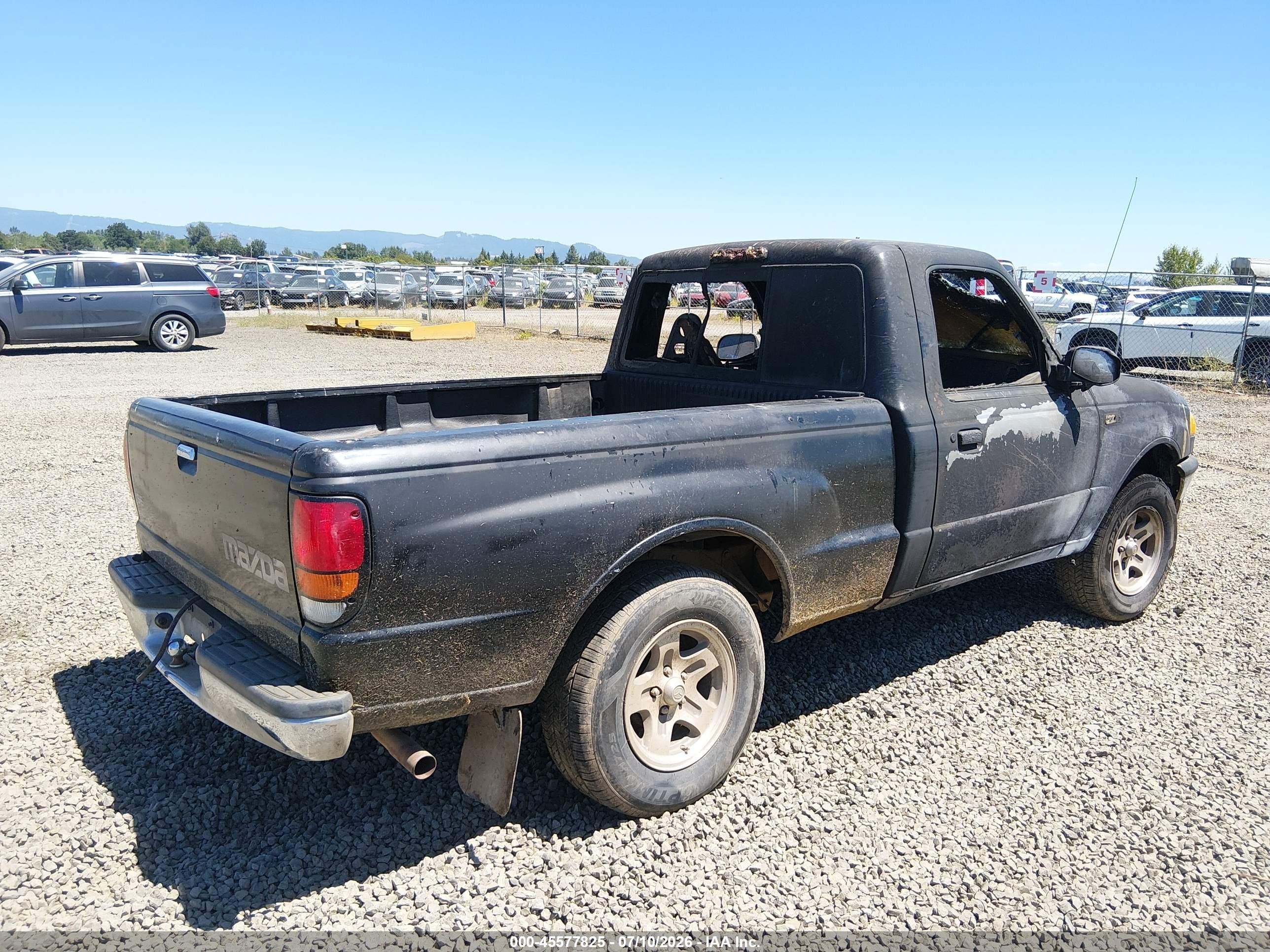1999 Mazda B2500 Se/sx/tl Black vin: 4F4YR12C0XTM24011