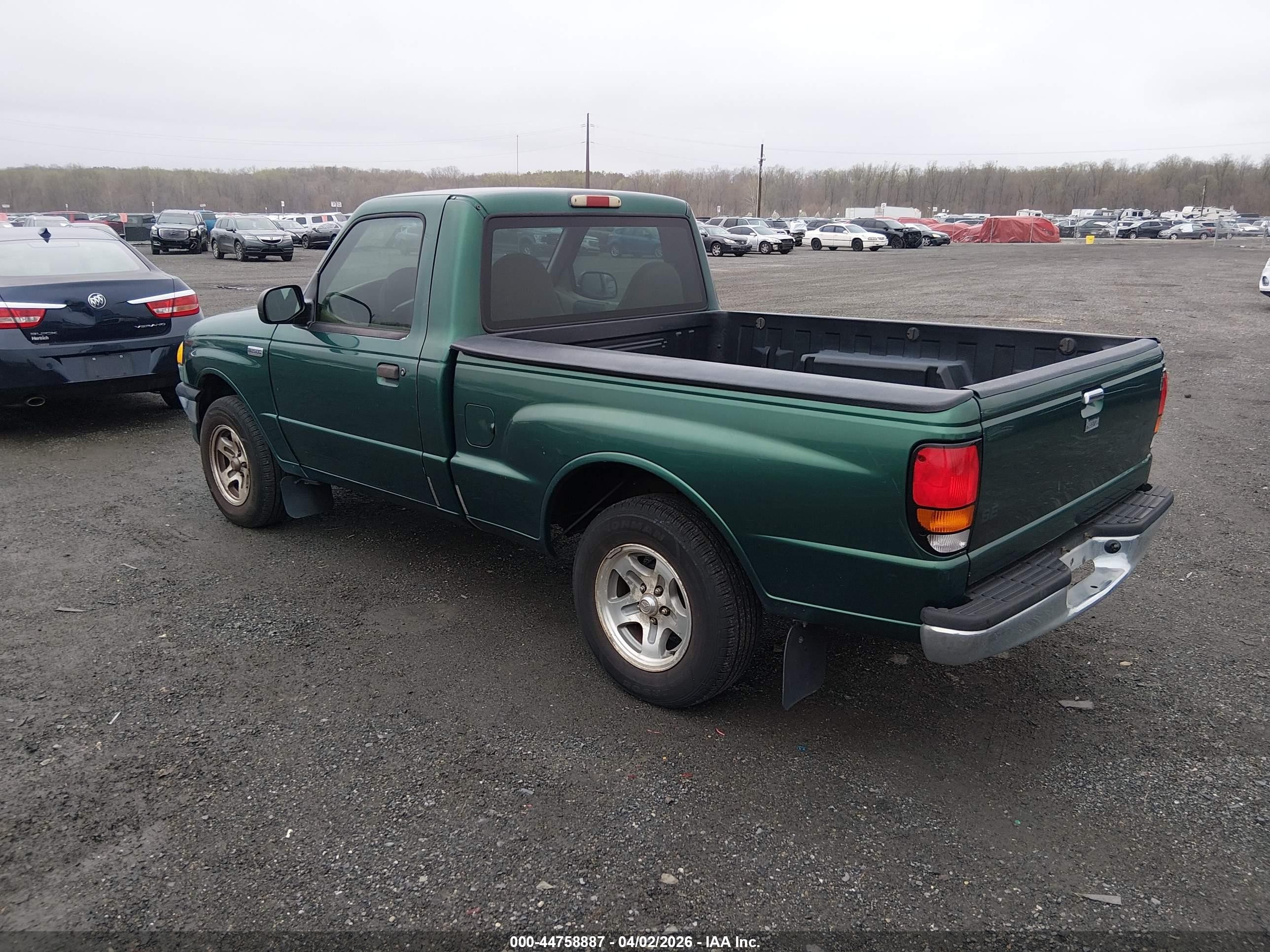1999 Mazda B2500 Se/sx/tl Green vin: 4F4YR12C0XTM32111