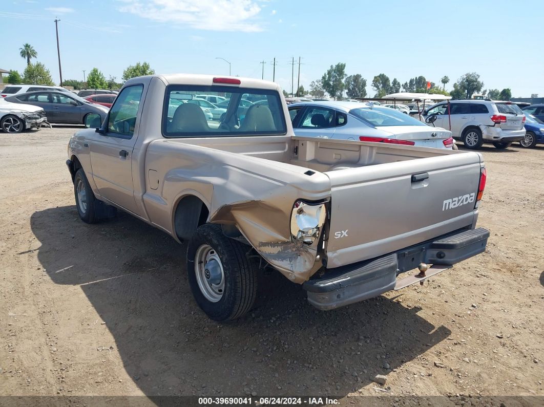 1998 Mazda B2500 Se/sx Champagne vin: 4F4YR12C1WTM14750