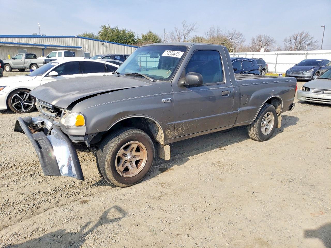 1999 Mazda B2500 Серый vin: 4F4YR12C1XTM21540