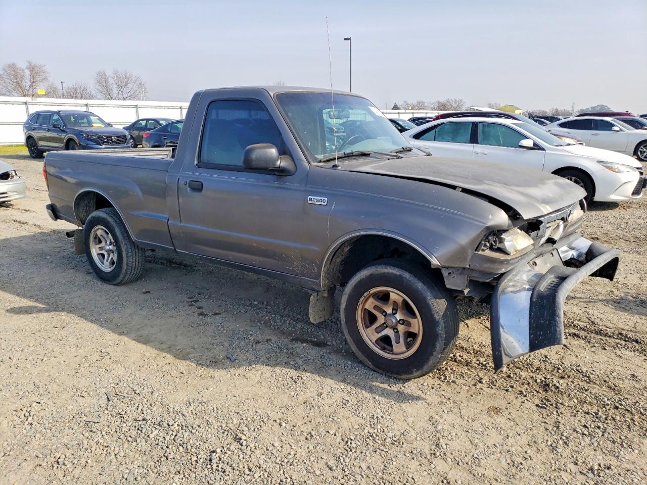 1999 Mazda B2500 Серый vin: 4F4YR12C1XTM21540