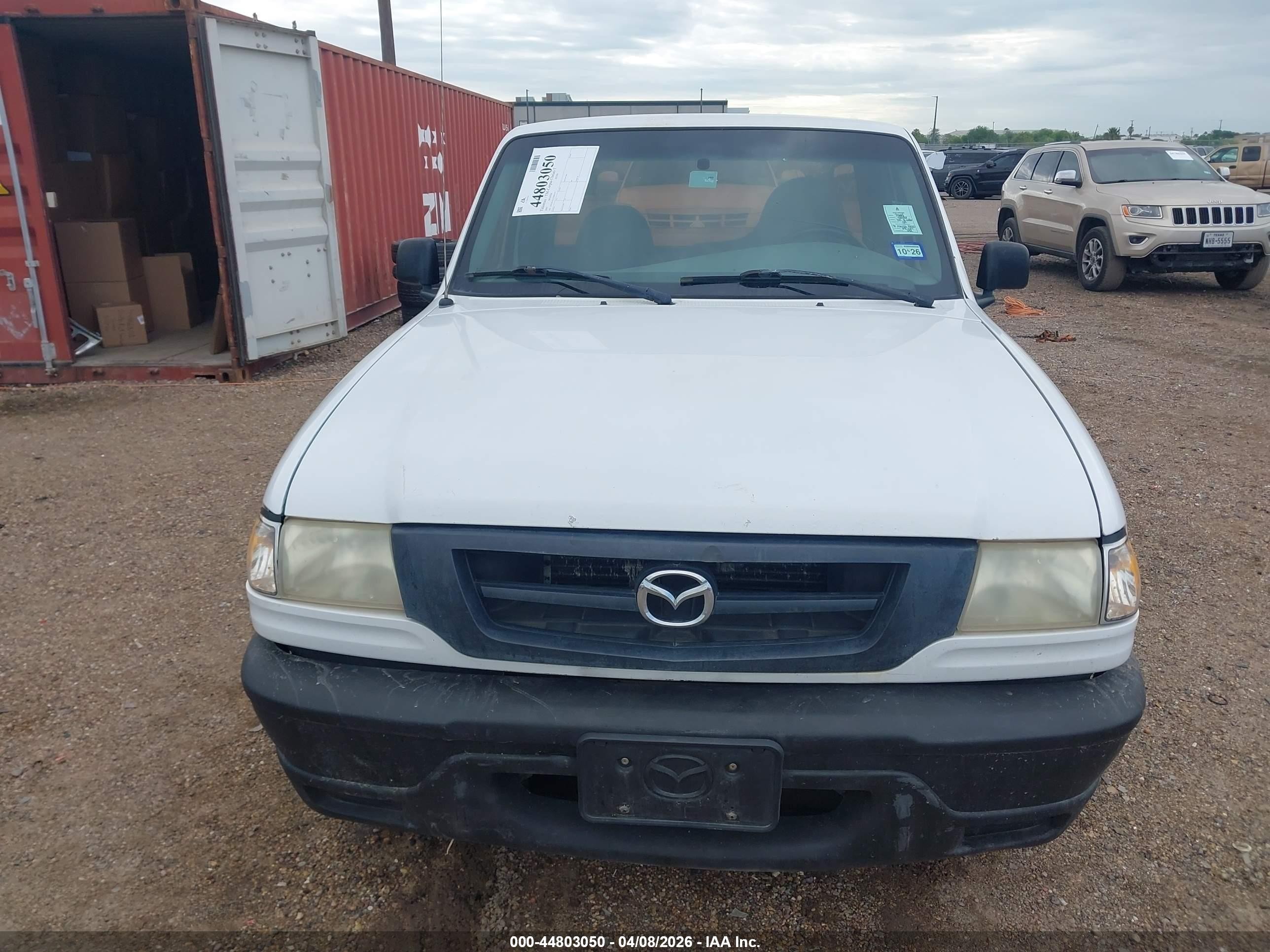 2001 Mazda B2300 Se/sx White vin: 4F4YR12C21TM04379