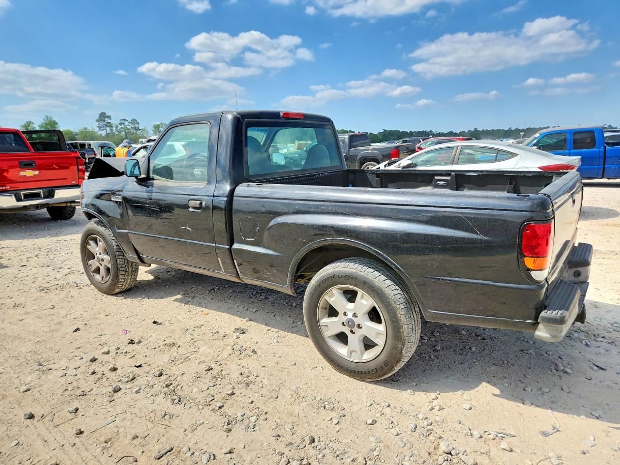 1999 Mazda B2500 Черный vin: 4F4YR12C2XTM21840