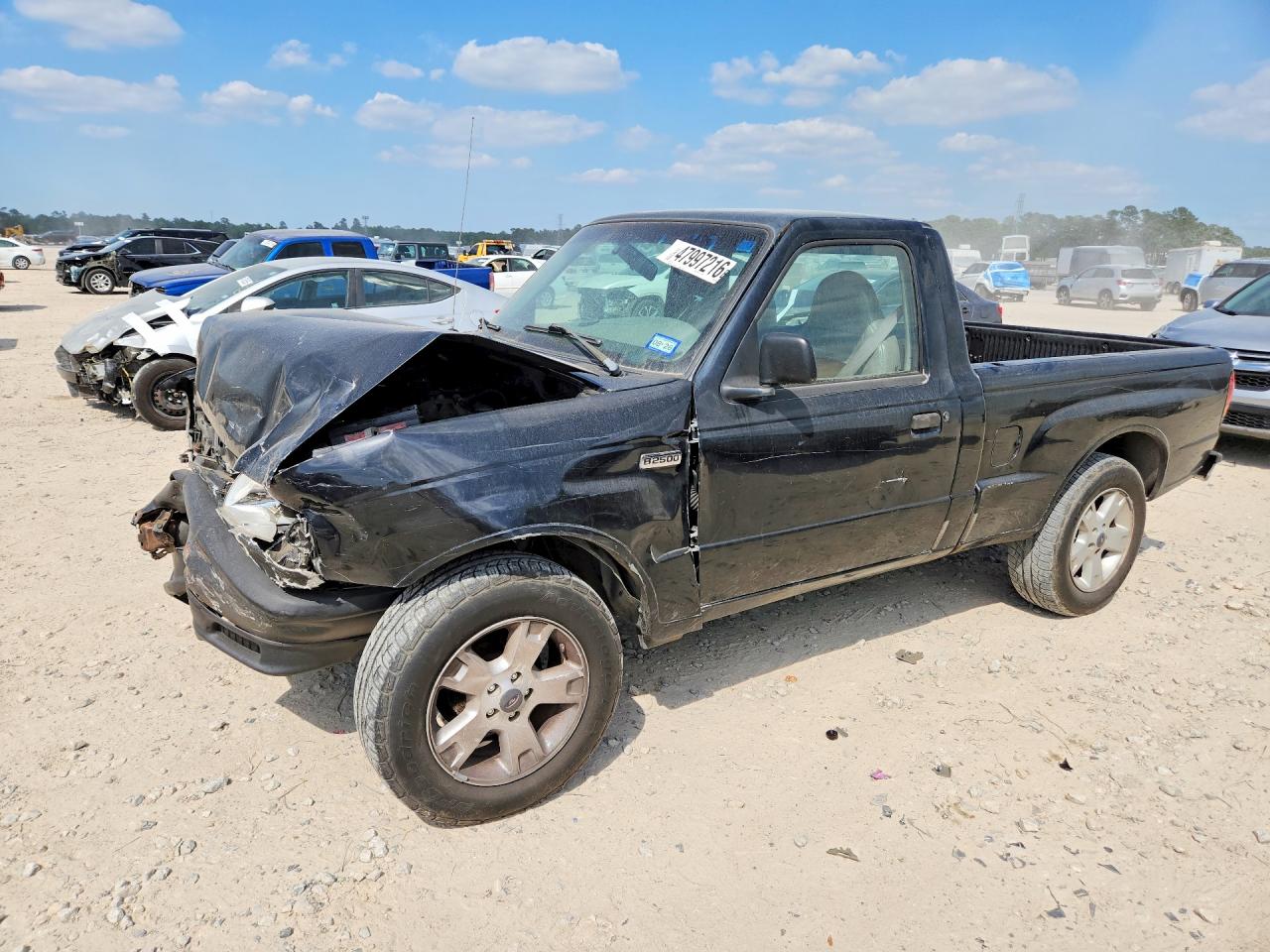 1999 Mazda B2500 Черный vin: 4F4YR12C2XTM21840