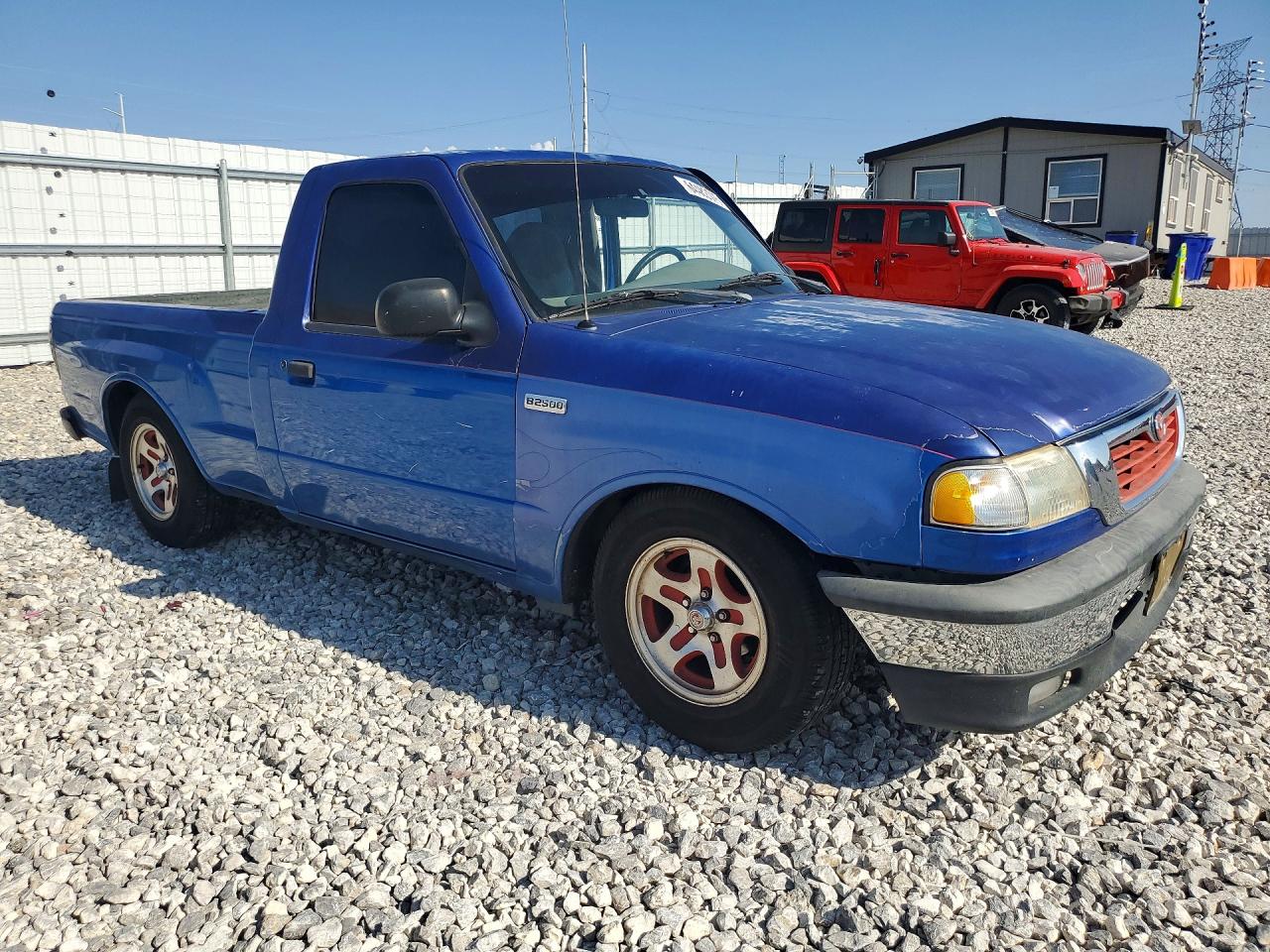 1999 Mazda B2500 Blue vin: 4F4YR12C2XTM37276