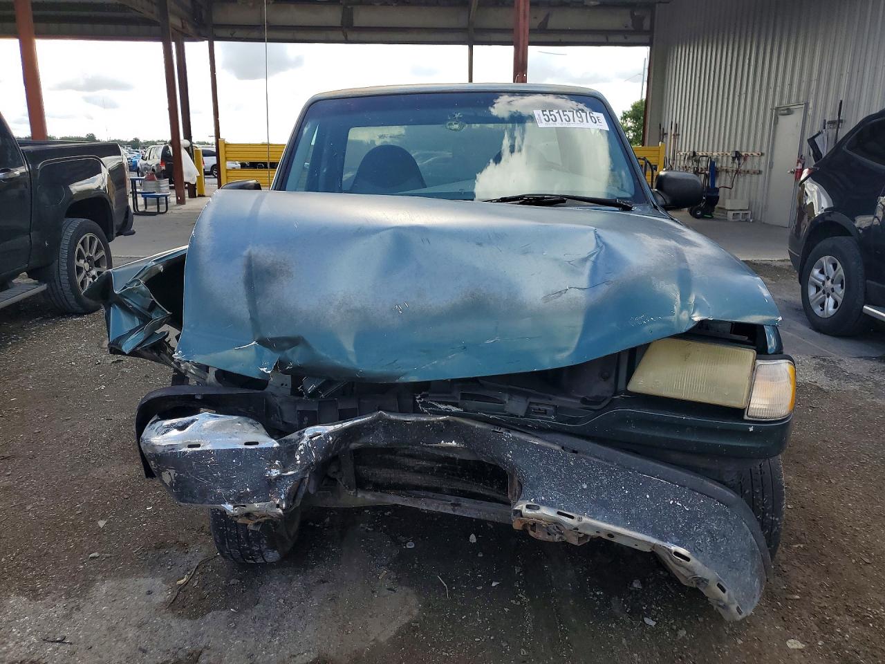 1999 Mazda B2500 Зеленый vin: 4F4YR12C2XTM44633
