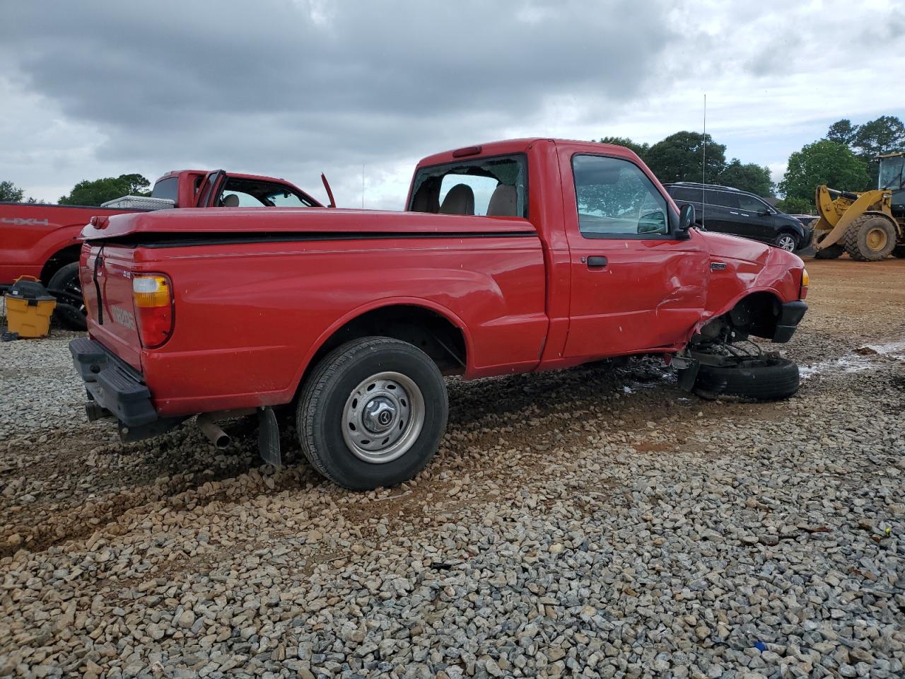 2001 Mazda B2500 Красный vin: 4F4YR12C31TM04939