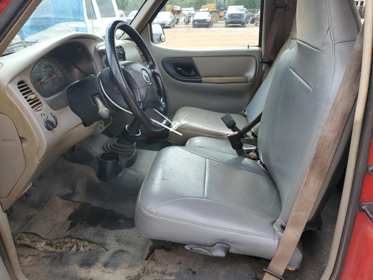 2001 Mazda B2500 Красный vin: 4F4YR12C31TM04939