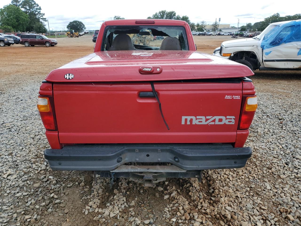 2001 Mazda B2500 Красный vin: 4F4YR12C31TM04939