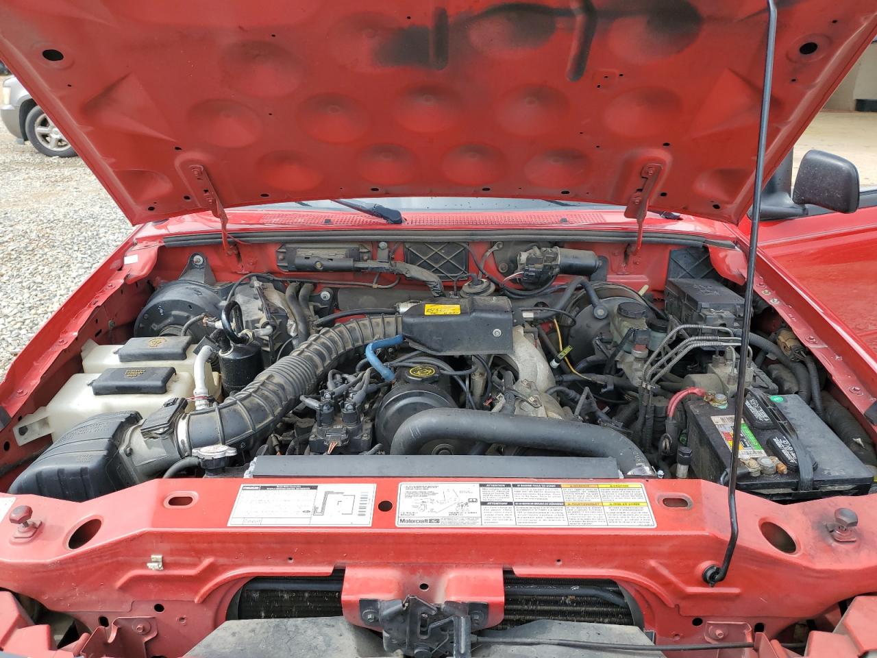 2001 Mazda B2500 Красный vin: 4F4YR12C31TM04939