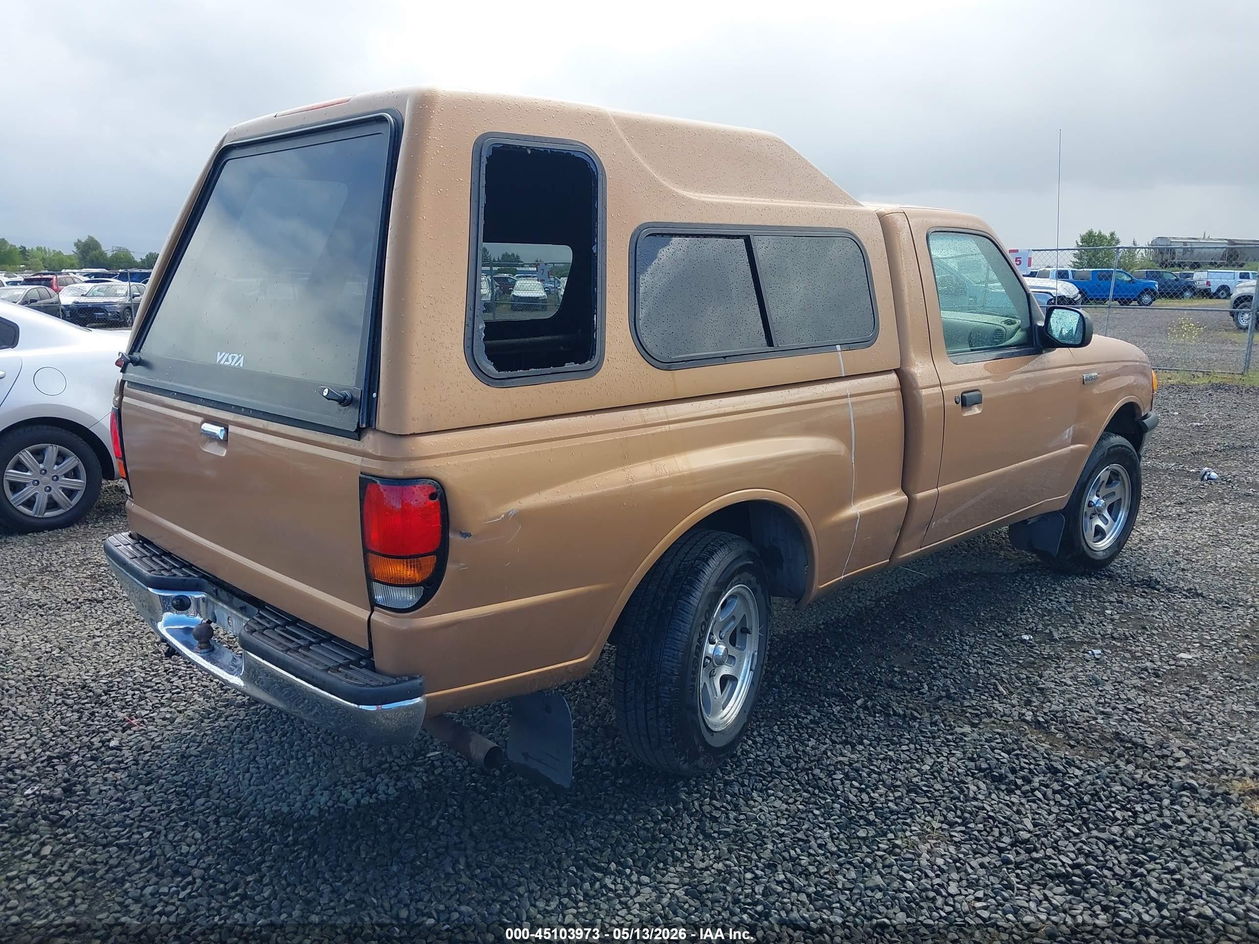 1999 Mazda B2500 Se/sx/tl Оранжевый vin: 4F4YR12C3XTM01936