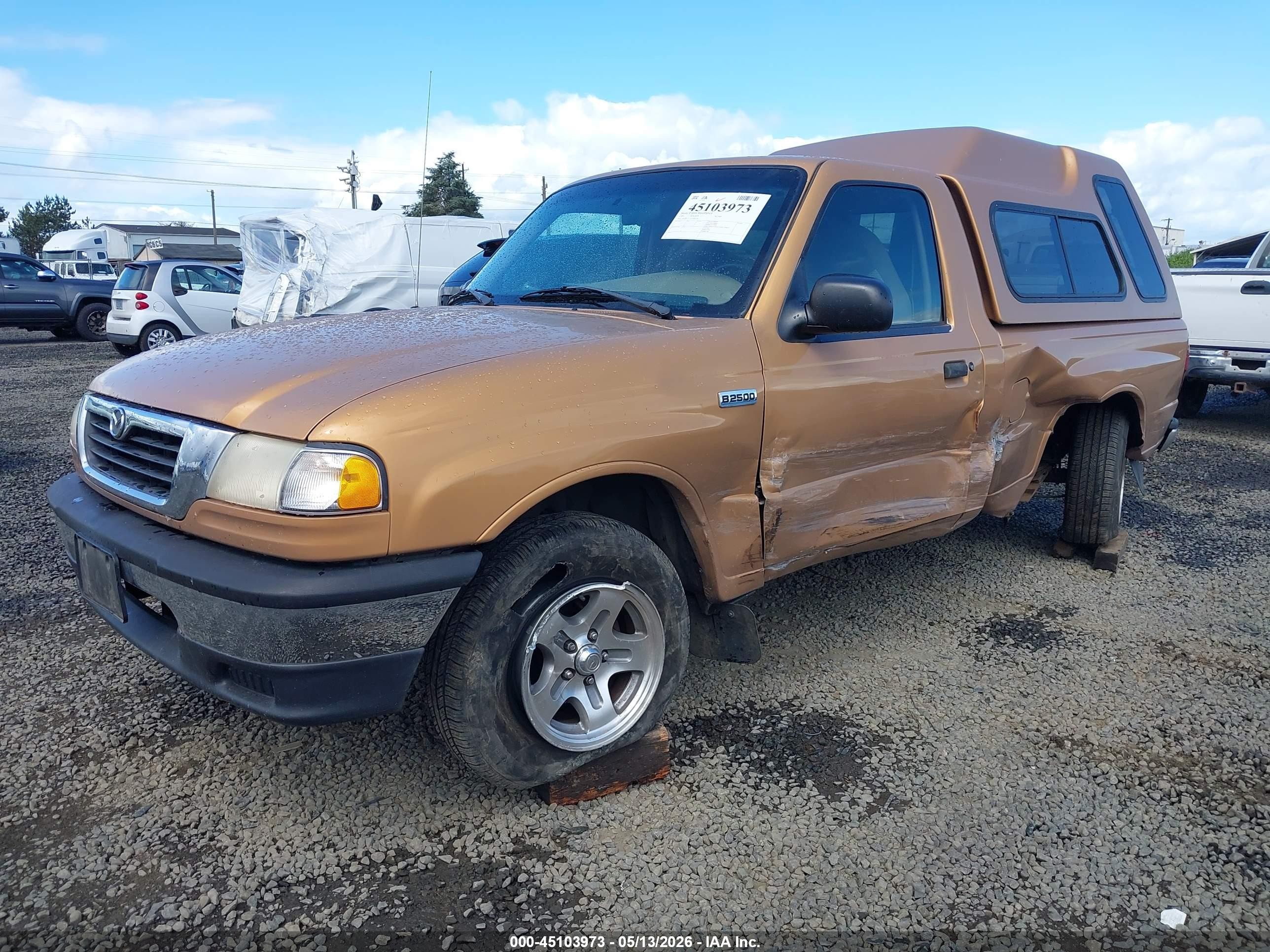 1999 Mazda B2500 Se/sx/tl Оранжевый vin: 4F4YR12C3XTM01936