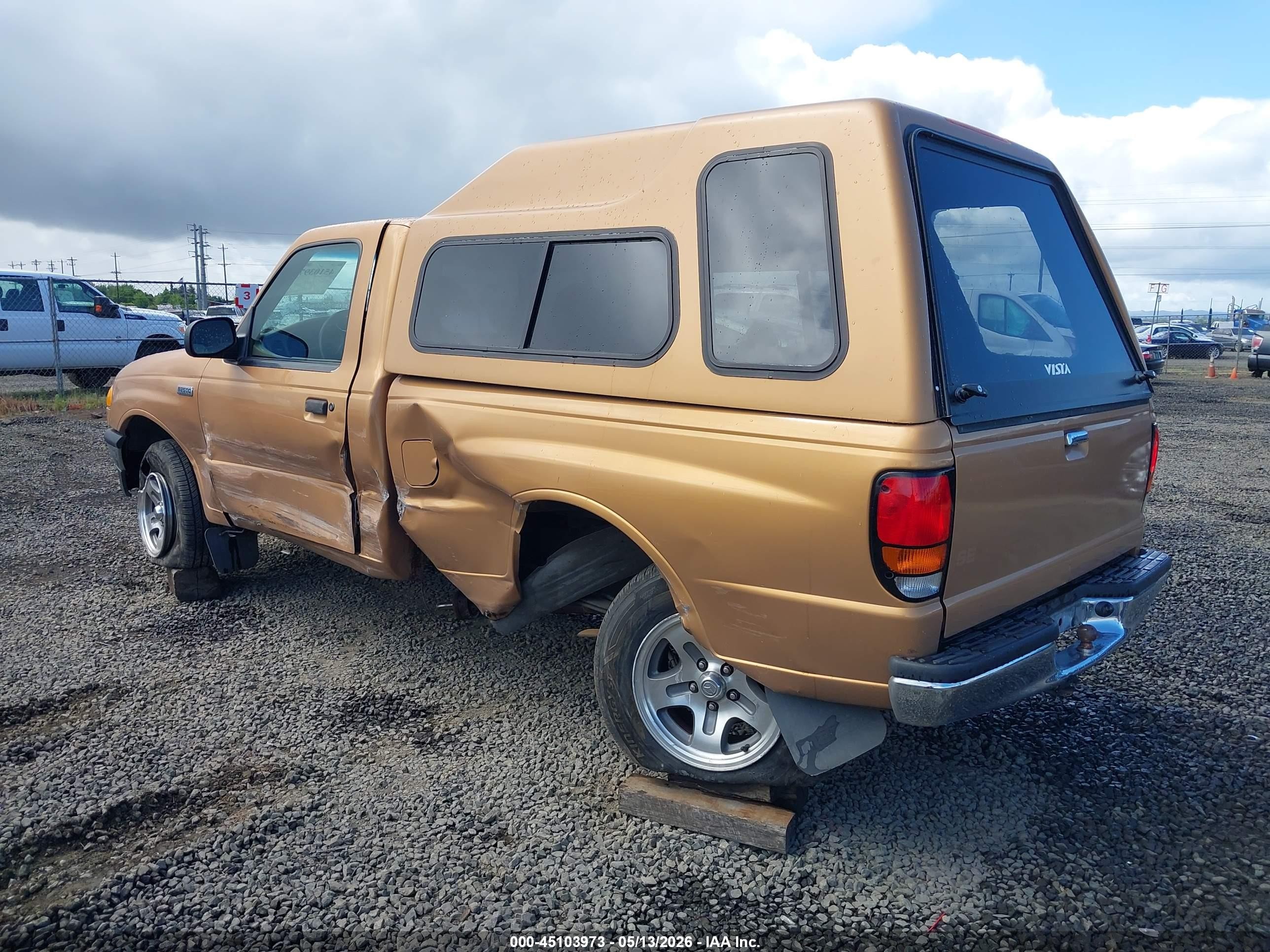 1999 Mazda B2500 Se/sx/tl Оранжевый vin: 4F4YR12C3XTM01936