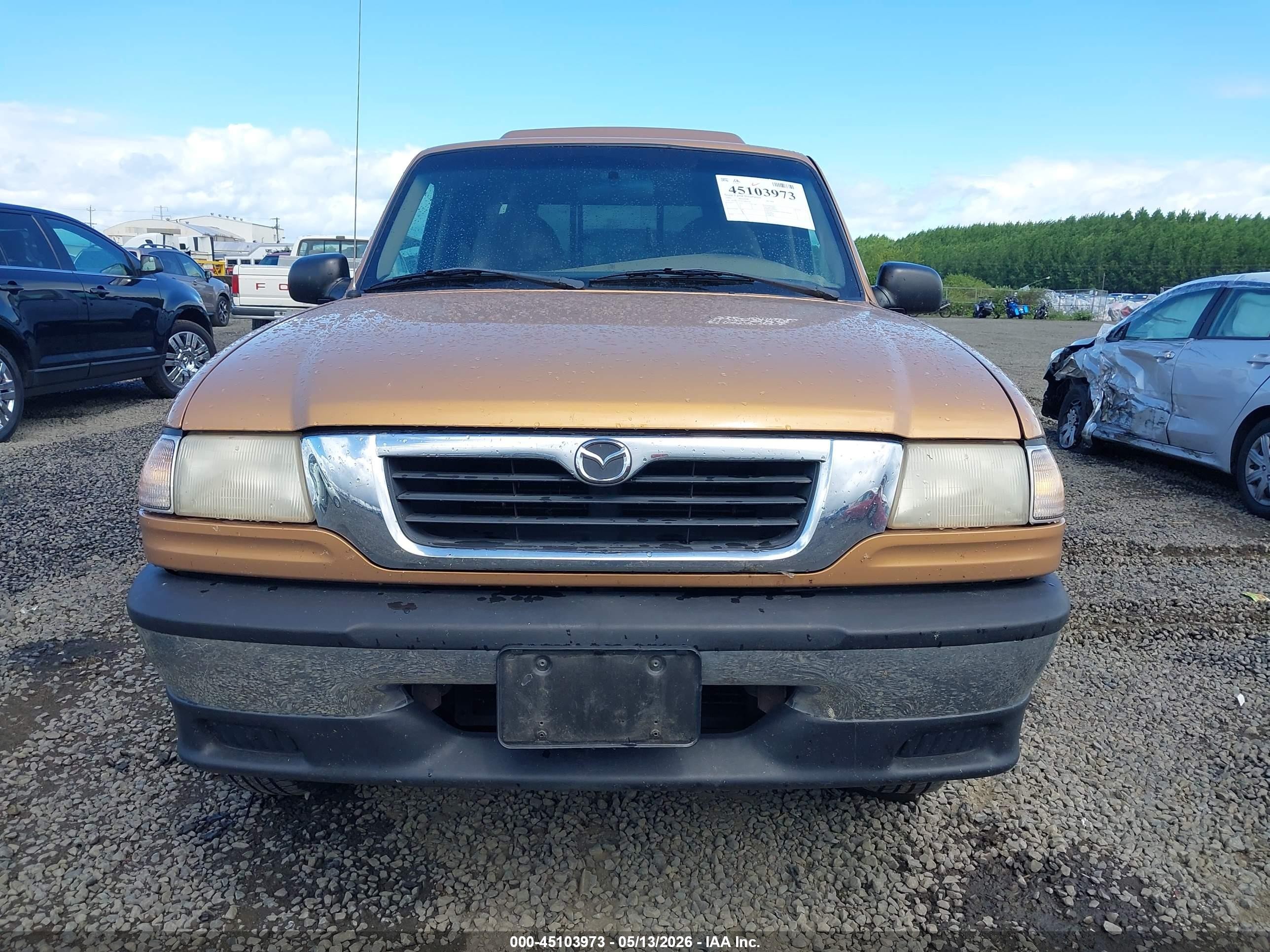 1999 Mazda B2500 Se/sx/tl Оранжевый vin: 4F4YR12C3XTM01936
