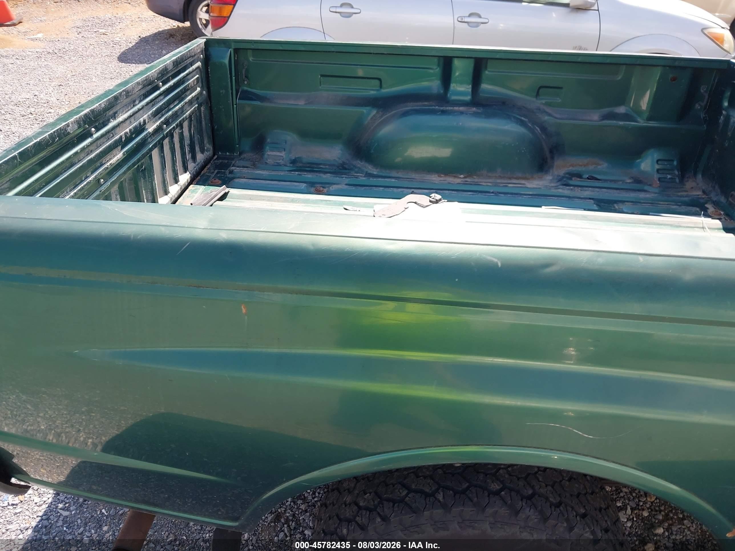 1999 Mazda B2500 Se/sx/tl Green vin: 4F4YR12C3XTM40722