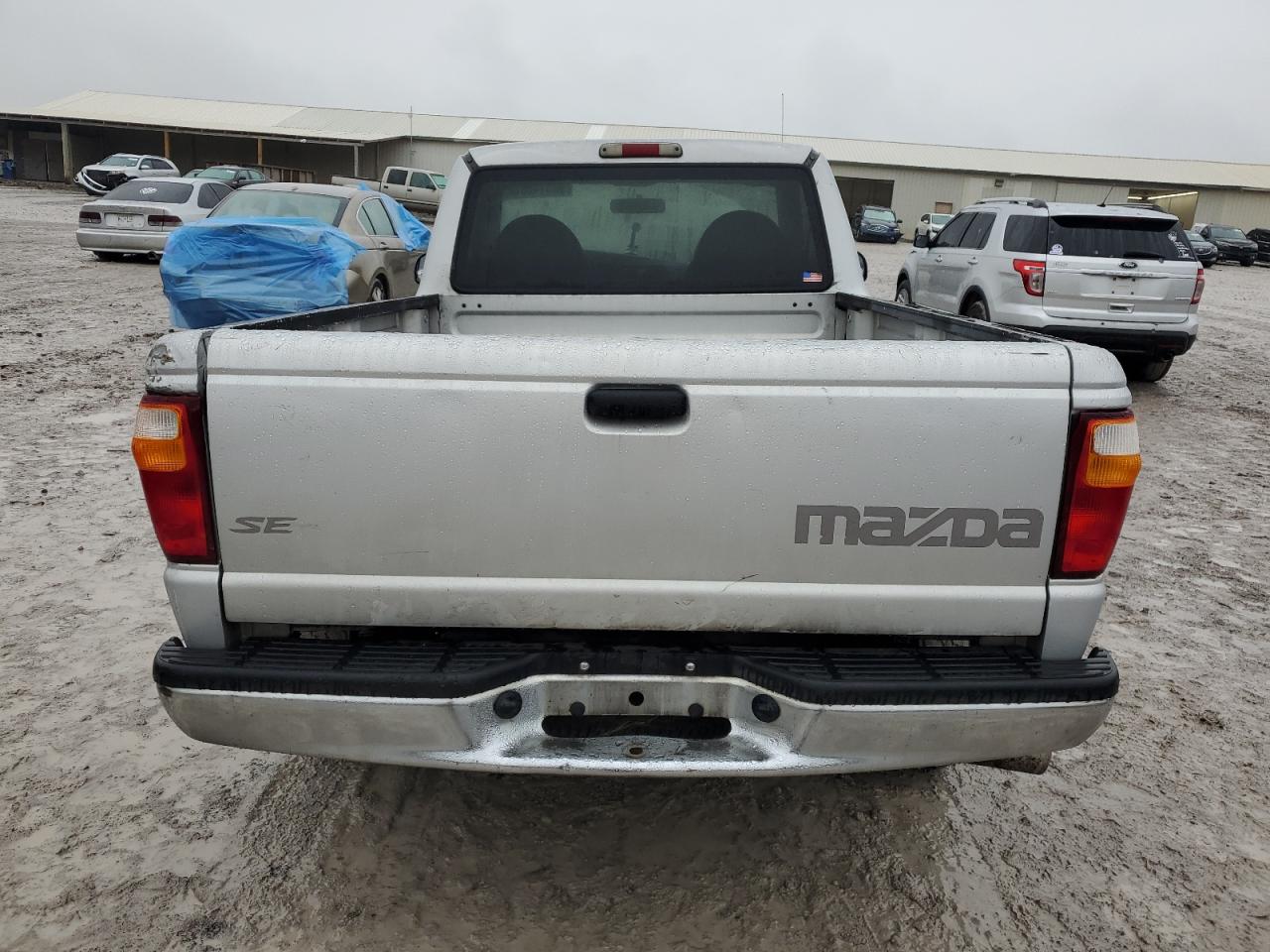 2001 Mazda B2500 Серебряный vin: 4F4YR12C41TM05386
