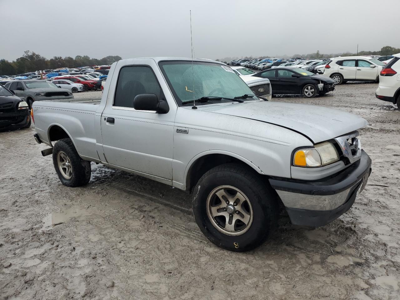 2001 Mazda B2500 Серебряный vin: 4F4YR12C41TM05386
