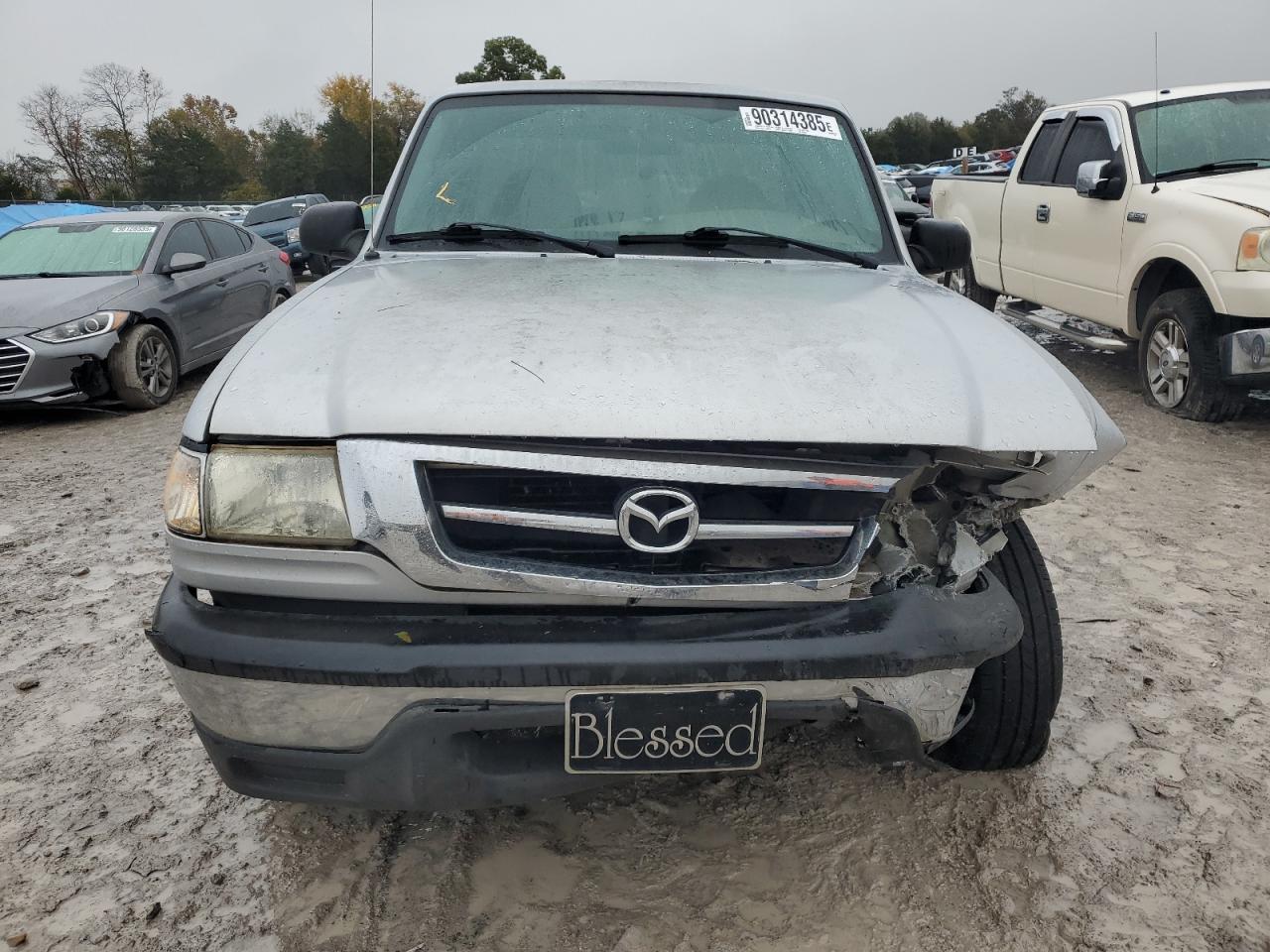 2001 Mazda B2500 Серебряный vin: 4F4YR12C41TM05386