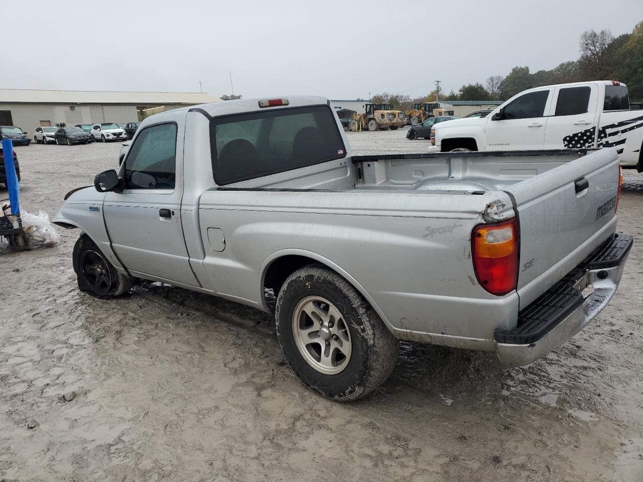 2001 Mazda B2500 Серебряный vin: 4F4YR12C41TM05386
