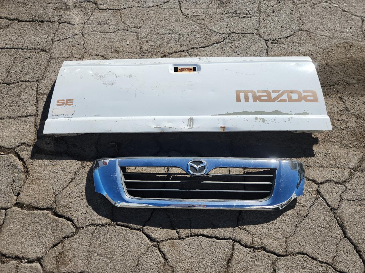 1999 Mazda B2500 White vin: 4F4YR12C4XTM23413
