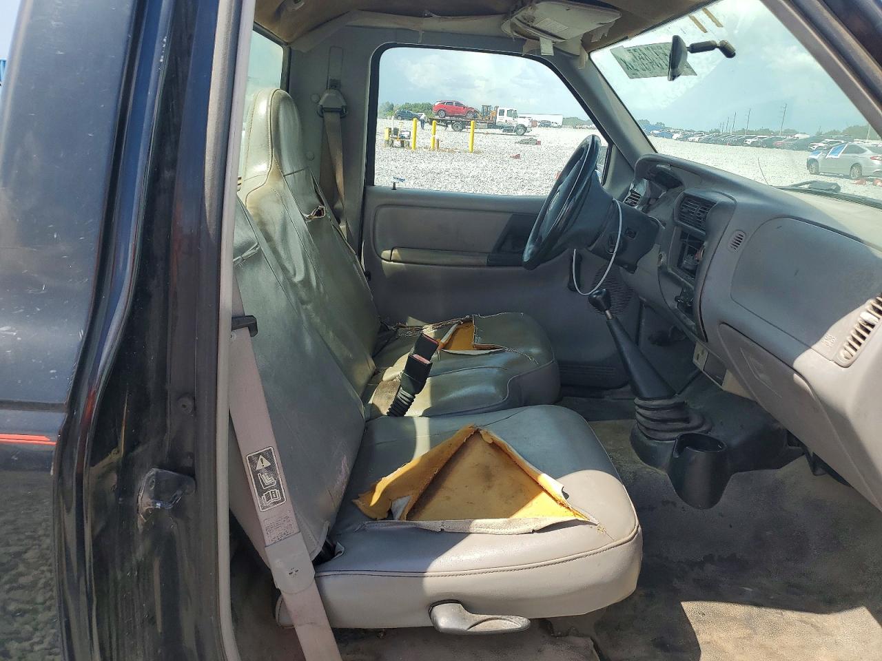 2001 Mazda B2500 Black vin: 4F4YR12C51TM12833
