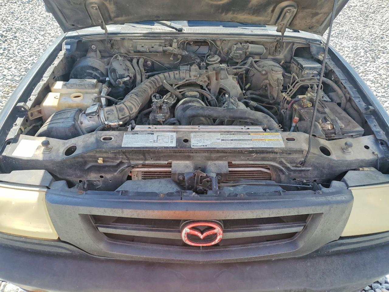 2001 Mazda B2500 Black vin: 4F4YR12C51TM12833