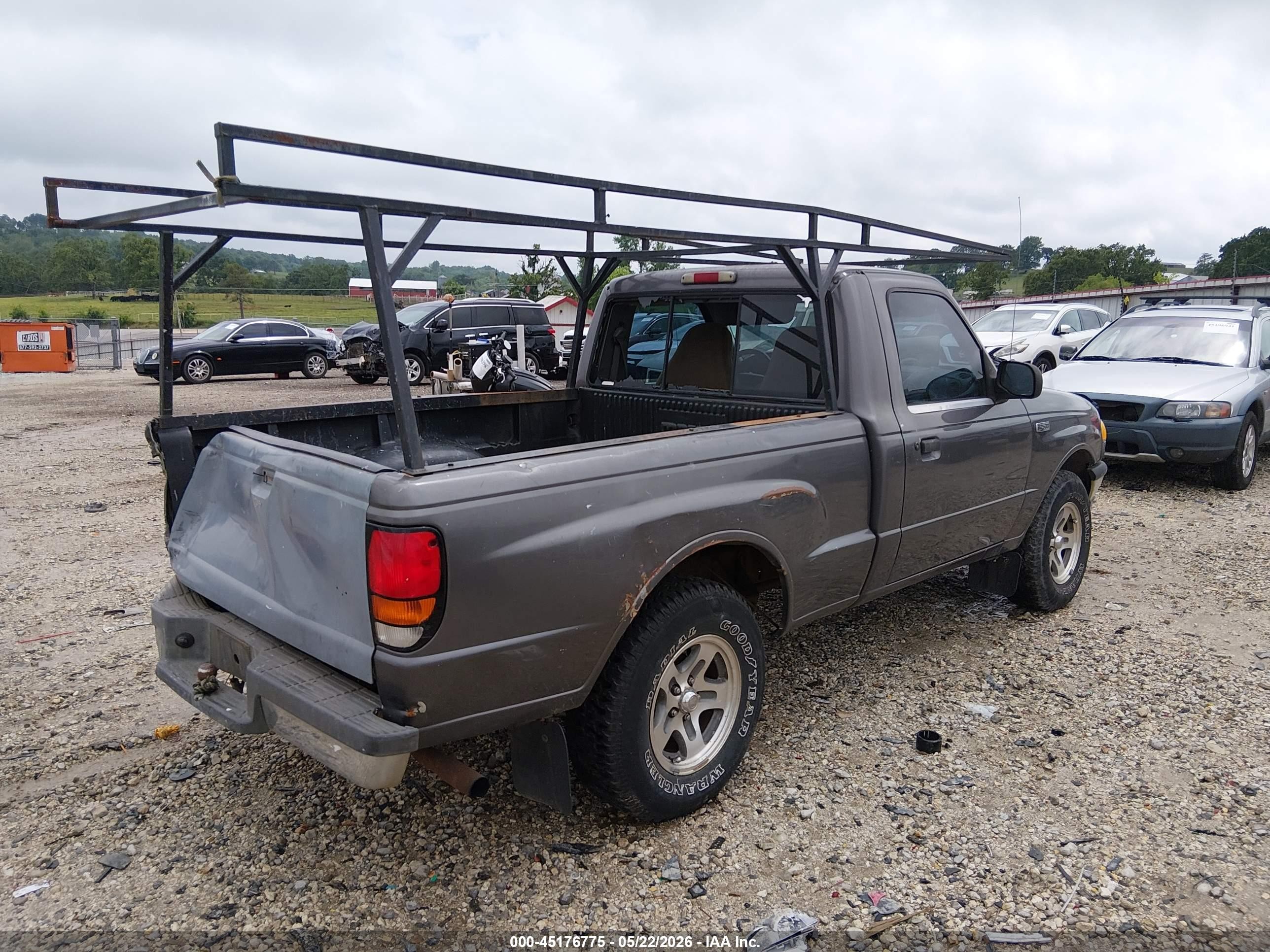 1999 Mazda B2500 Se/sx/tl Серый vin: 4F4YR12C5XTM44867