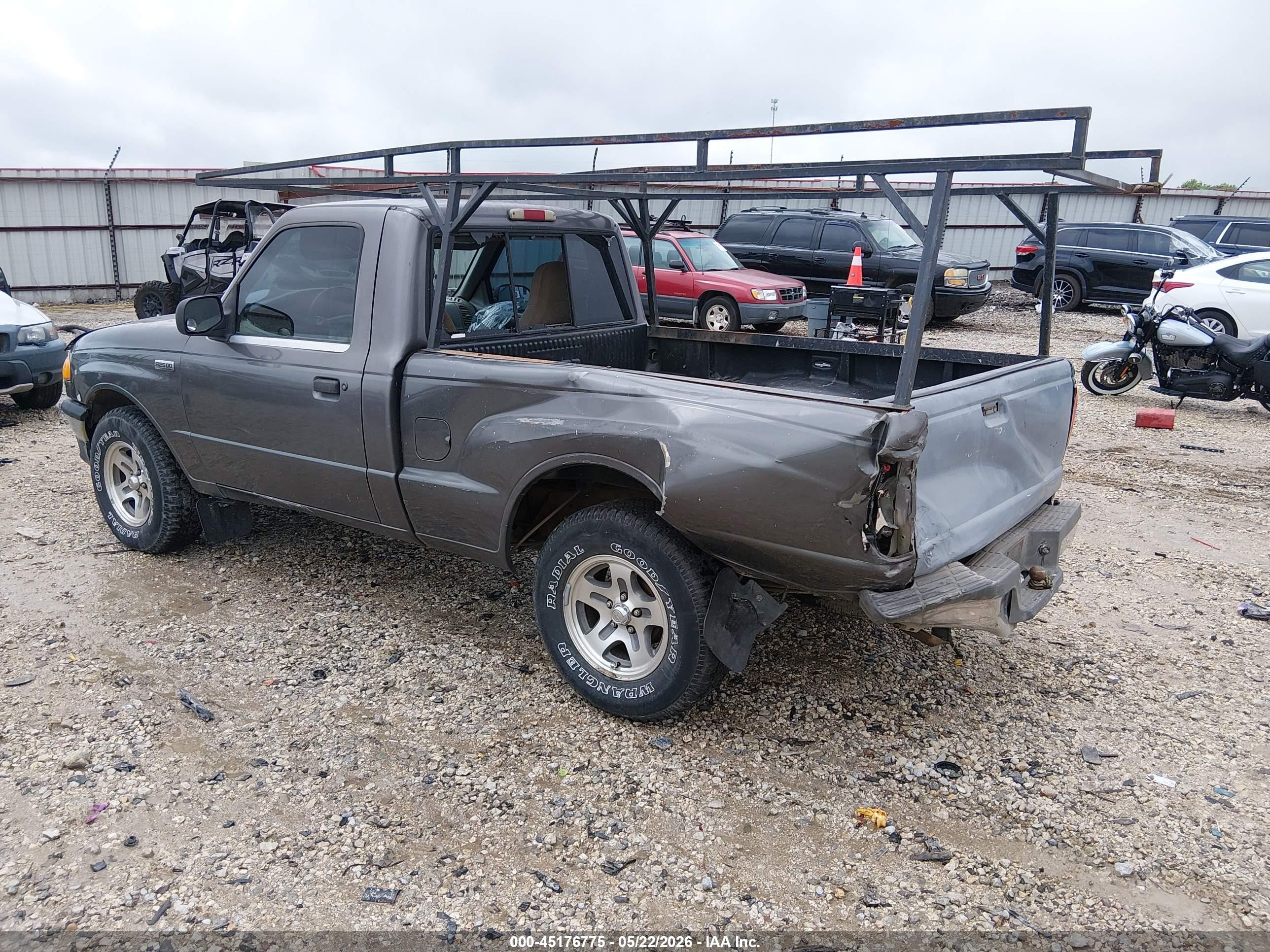 1999 Mazda B2500 Se/sx/tl Серый vin: 4F4YR12C5XTM44867