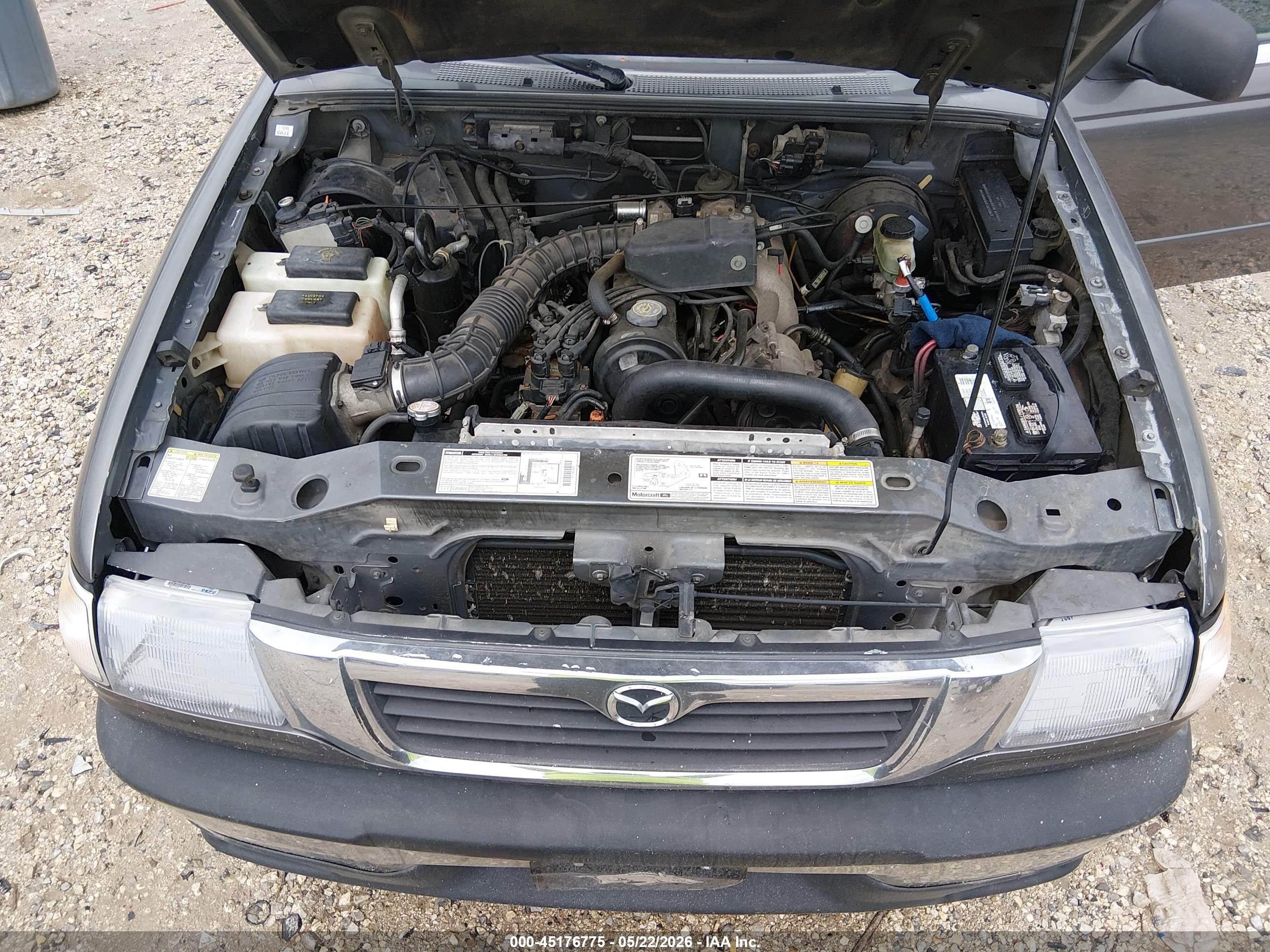 1999 Mazda B2500 Se/sx/tl Серый vin: 4F4YR12C5XTM44867