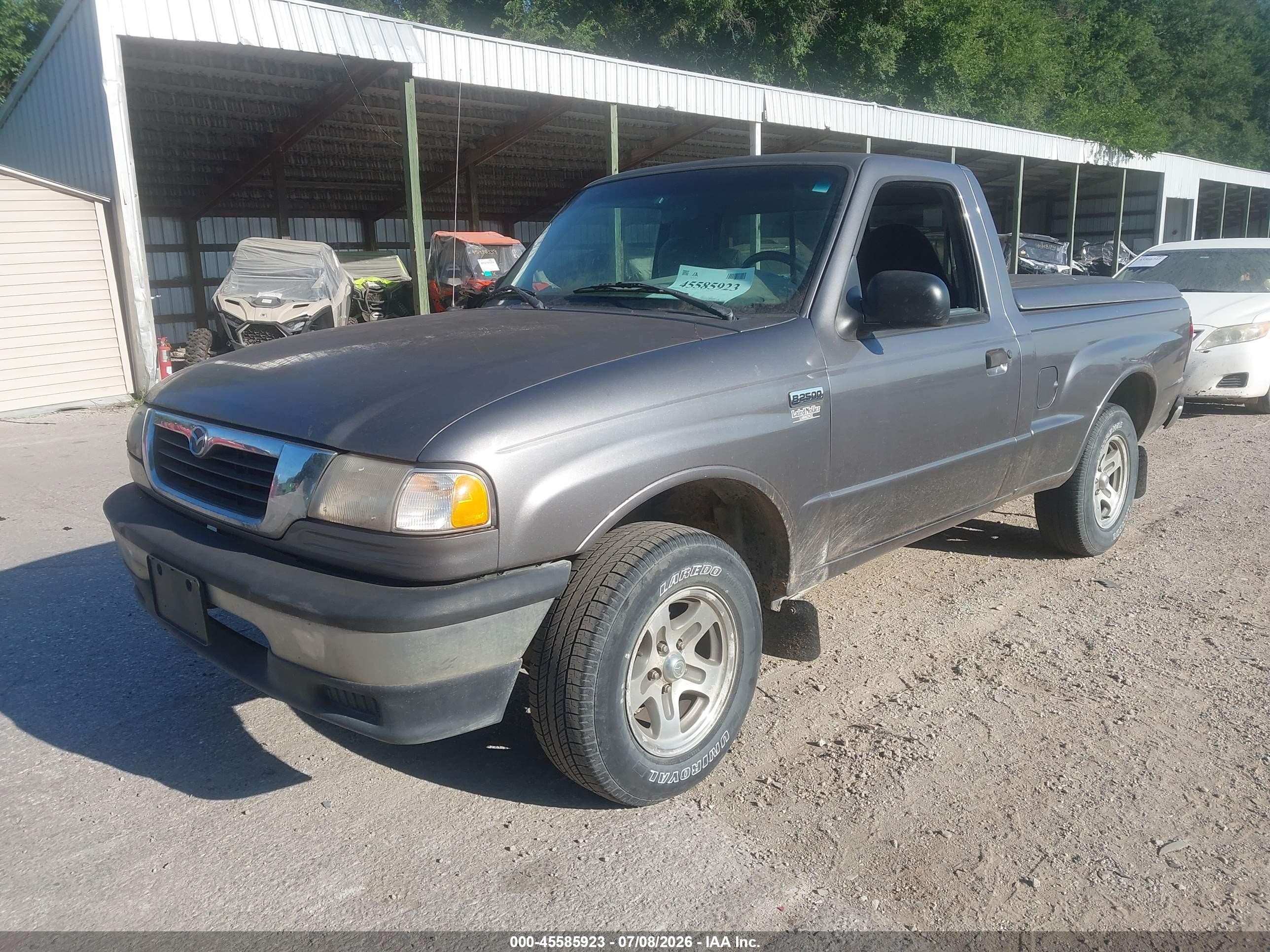 2000 Mazda B2500 Se/sx Gray vin: 4F4YR12C5YTM20926
