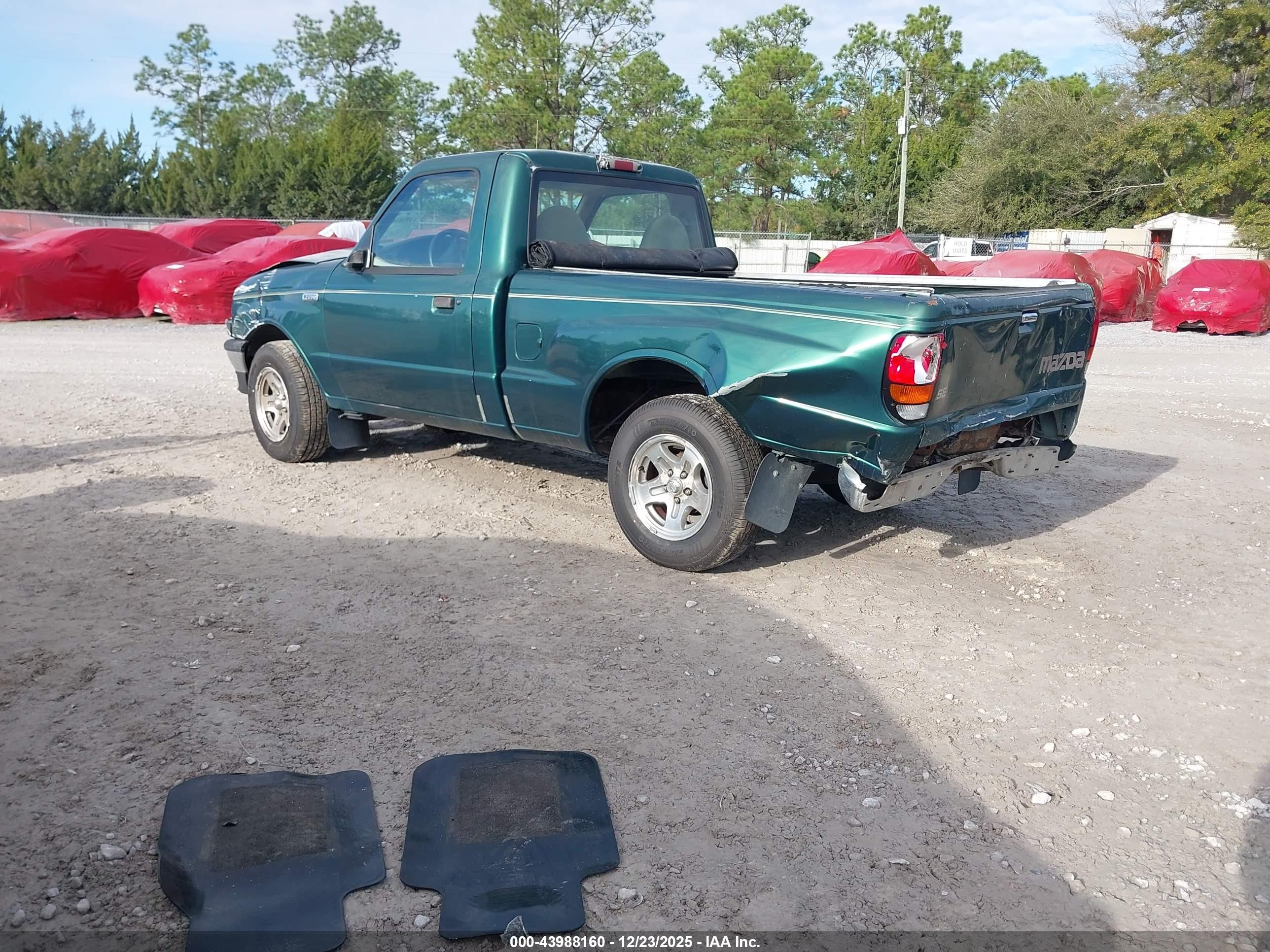 1999 Mazda B2500 Se/sx/tl Green vin: 4F4YR12C6XTM29214
