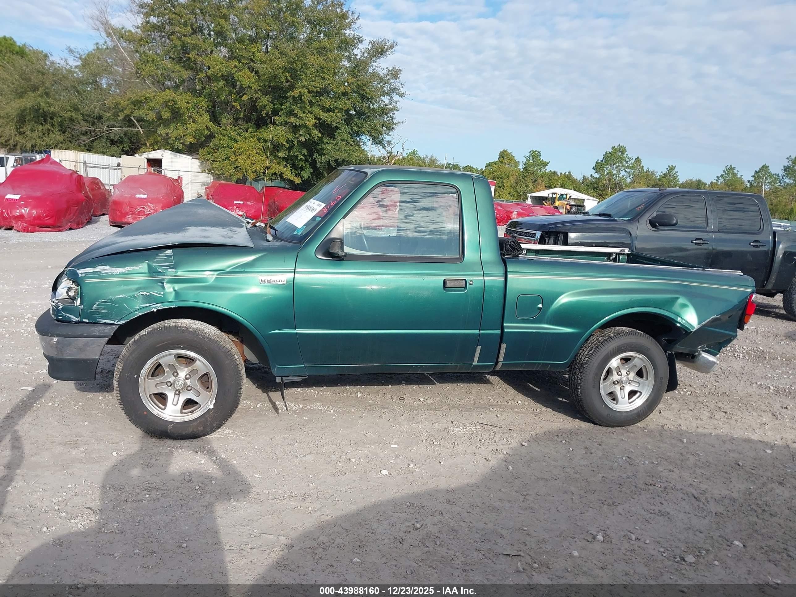 1999 Mazda B2500 Se/sx/tl Green vin: 4F4YR12C6XTM29214