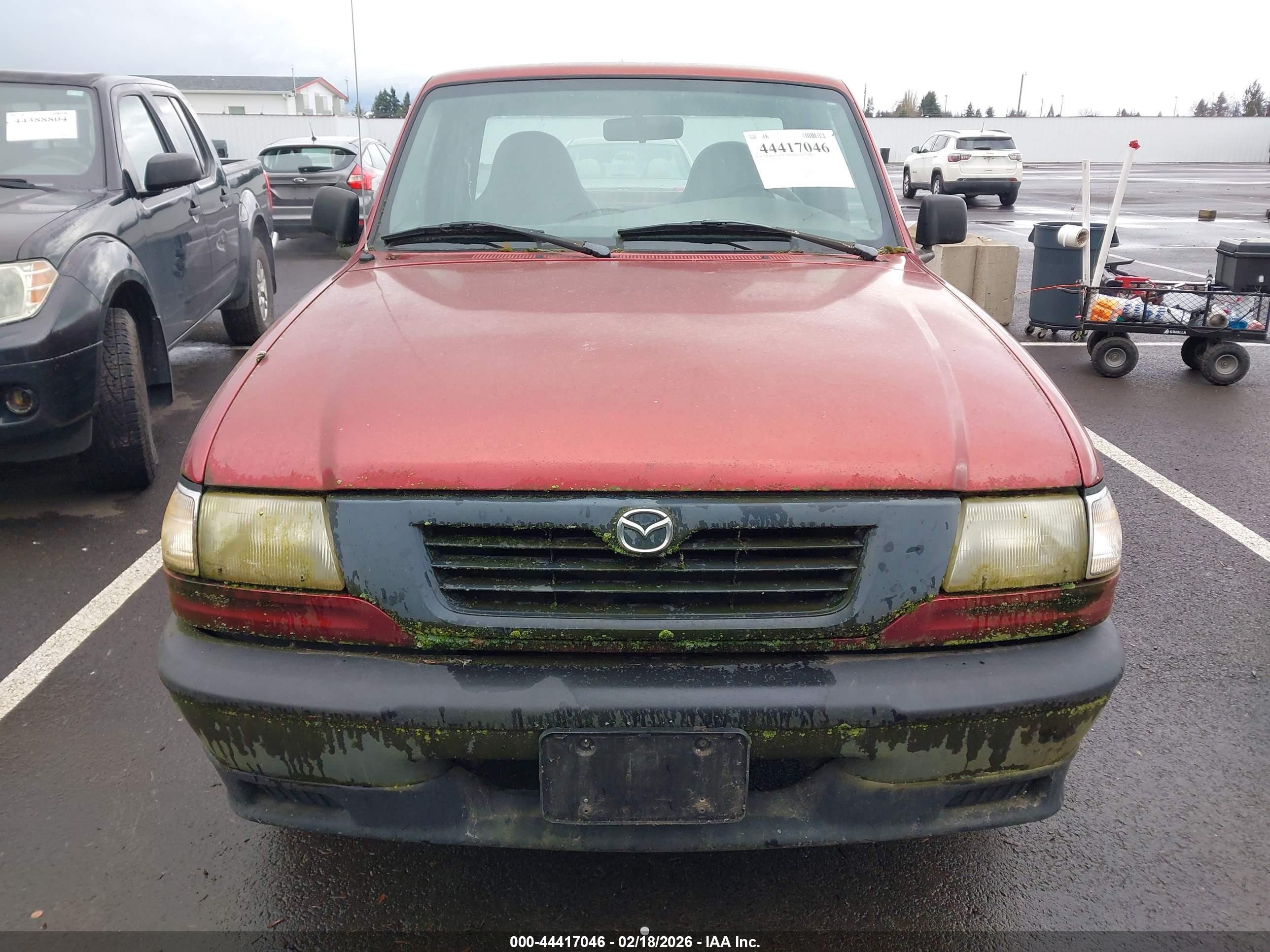 1999 Mazda B2500 Se/sx/tl Красный vin: 4F4YR12C6XTM33084