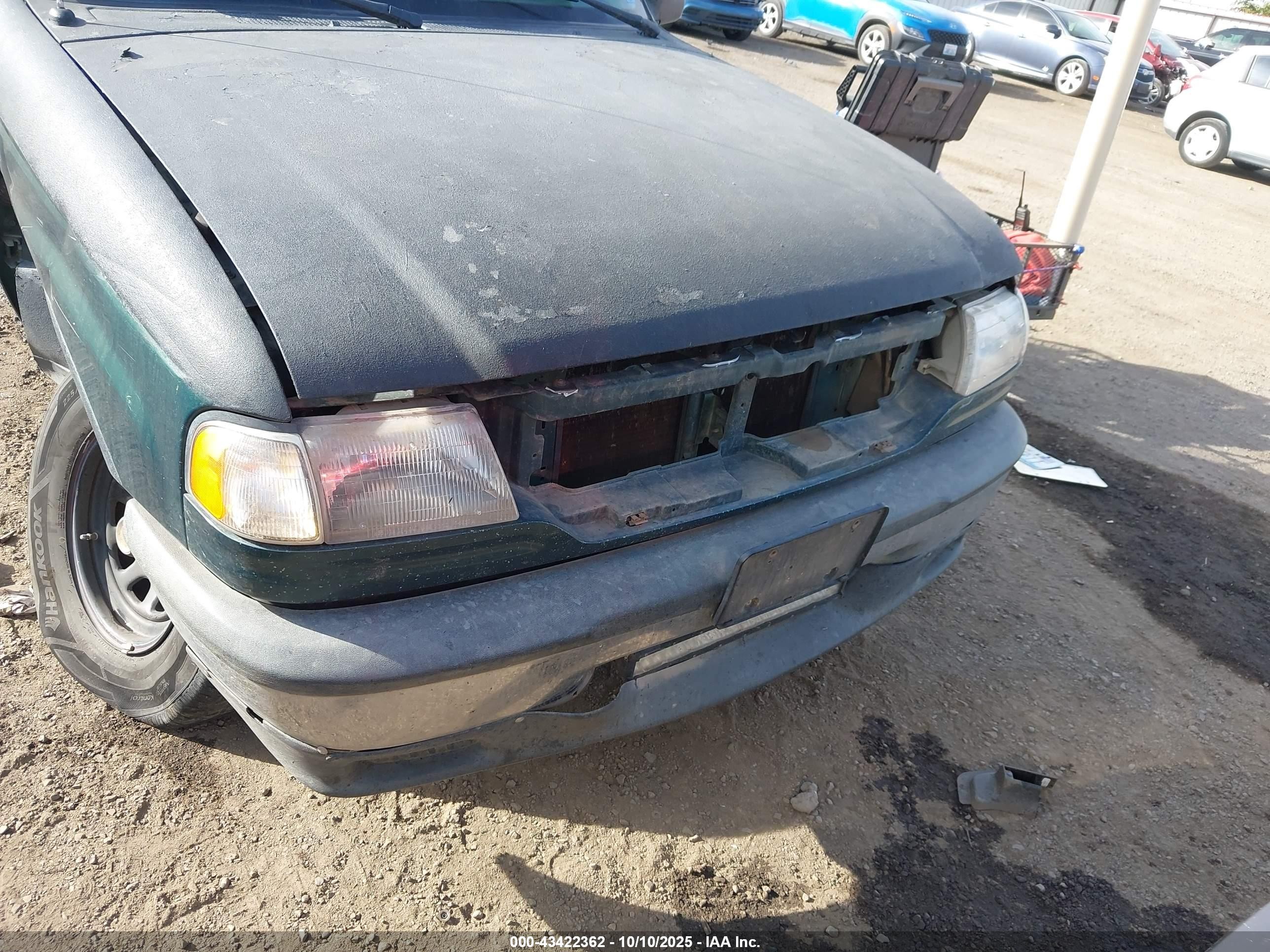 1999 Mazda B2500 Se/sx/tl Green vin: 4F4YR12C6XTM47017
