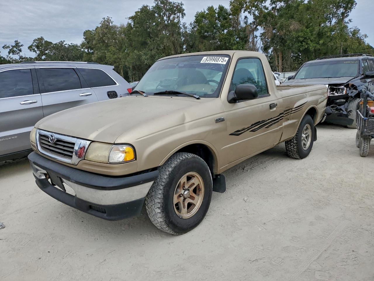 1999 Mazda B2500 Бежевый vin: 4F4YR12C7XTM22336