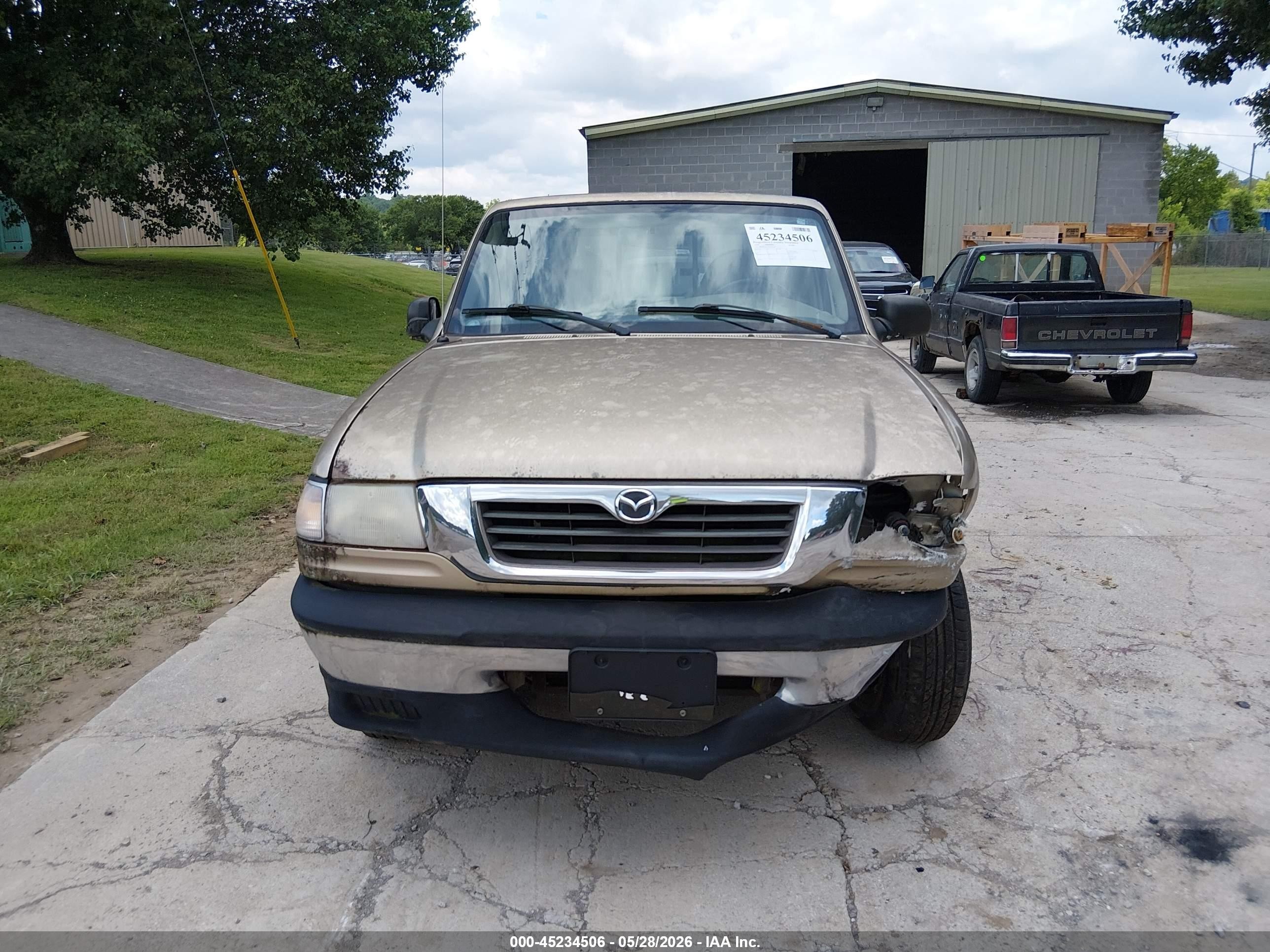 1999 Mazda B2500 Se/sx/tl Gold vin: 4F4YR12C7XTM38746
