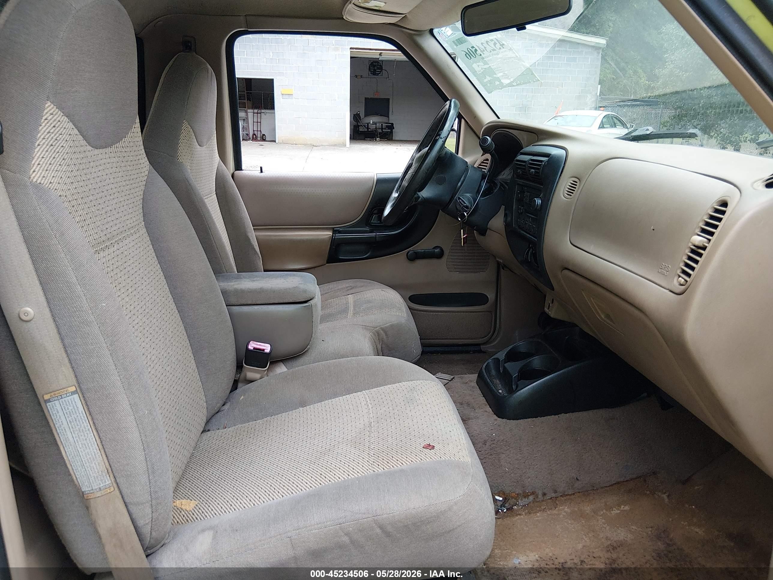 1999 Mazda B2500 Se/sx/tl Gold vin: 4F4YR12C7XTM38746