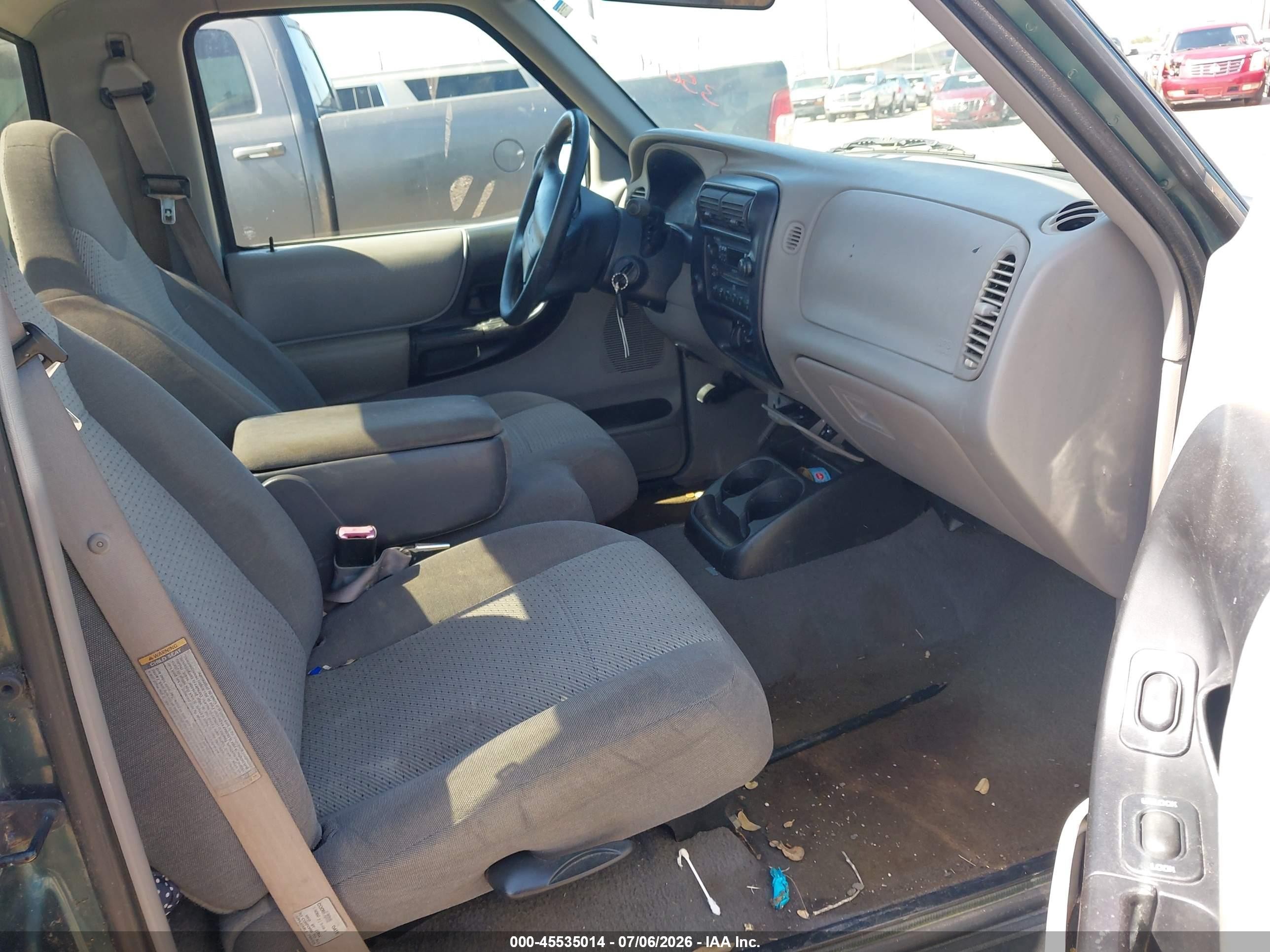 1999 Mazda B2500 Se/sx/tl Green vin: 4F4YR12C7XTM40478
